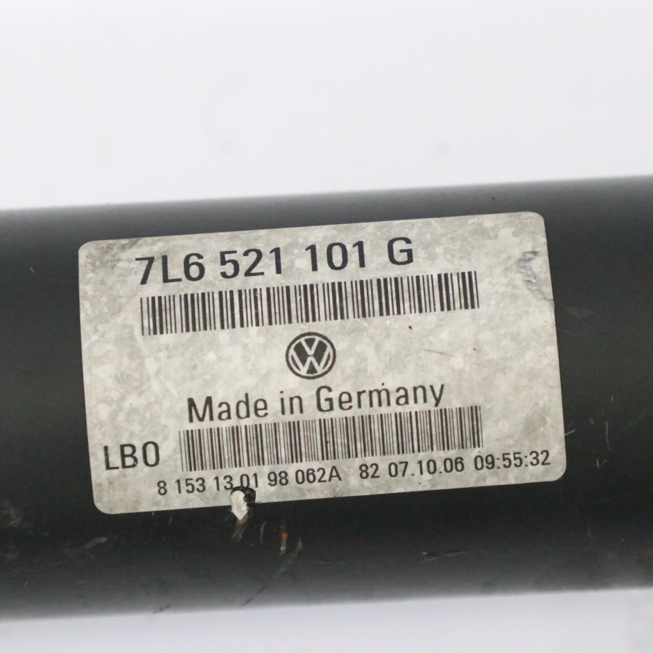 VW Volkswagen Touareg 7L BPE Vorderachse Kardanwelle Rohr L=694MM 7L6521101G