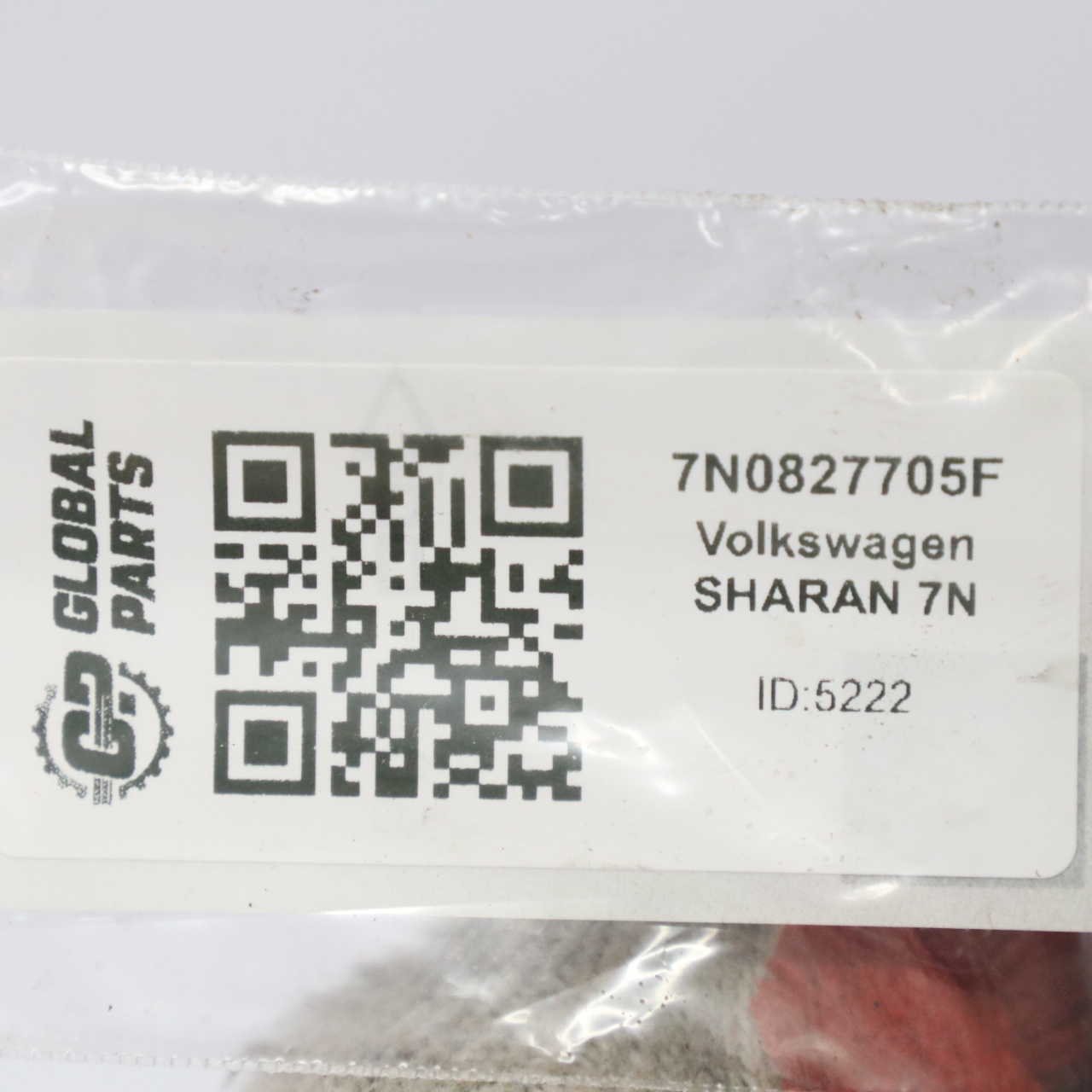 Volkswagen VW Sharan 7N Kofferraum Heckklappendichtung Gummidichtung 7N0827705F