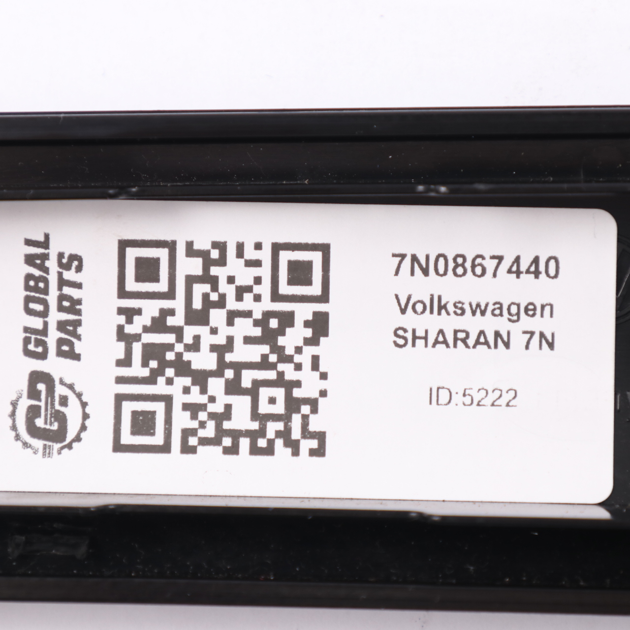 Volkswagen Sharan Türverkleidungsleiste Abdeckung Vorne Rechts Chrom 7N0867440