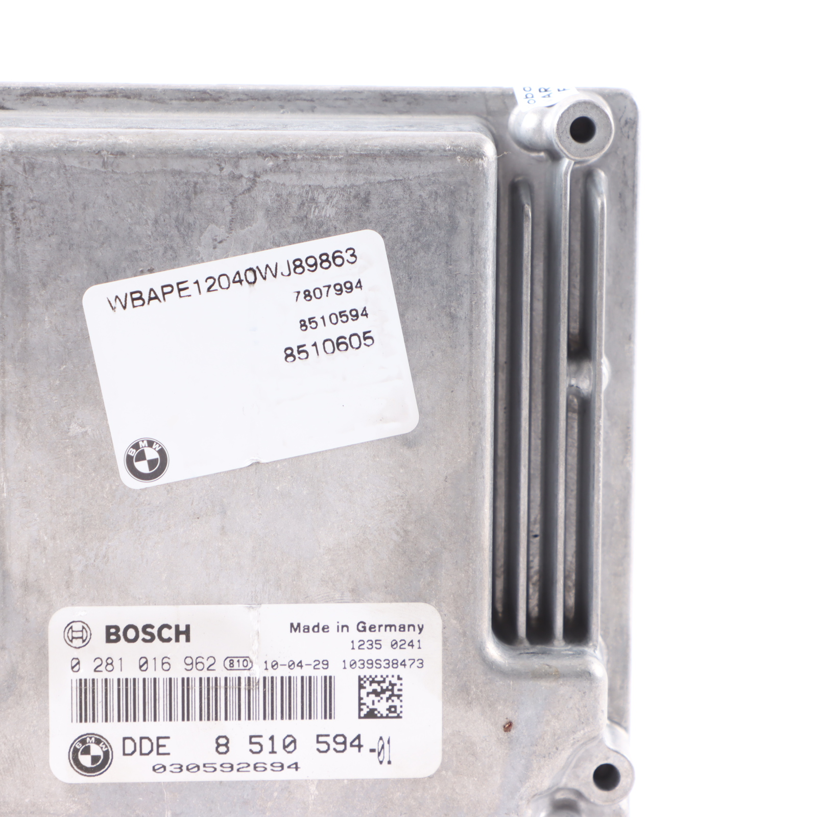 BMW X3 E83 LCI 2.0d N47 177HP Motorsteuergerät ECU DDE 8506373 Automatik