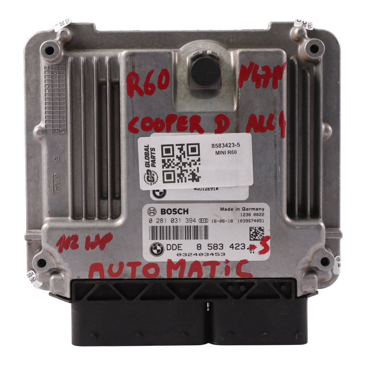 Mini Cooper D R60 R61 ALL4 N47N 2.0 143PS Motor ECU DDE 8583423 Automatik