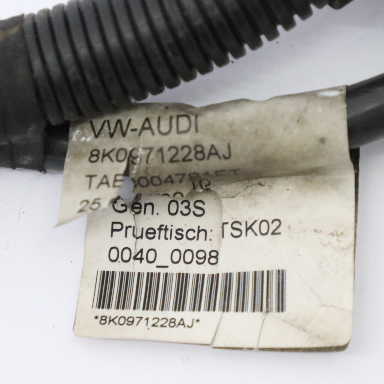 Audi A6 C6 Lichtmaschine Hauptkabel Kabelbaum 8K0971228AJ