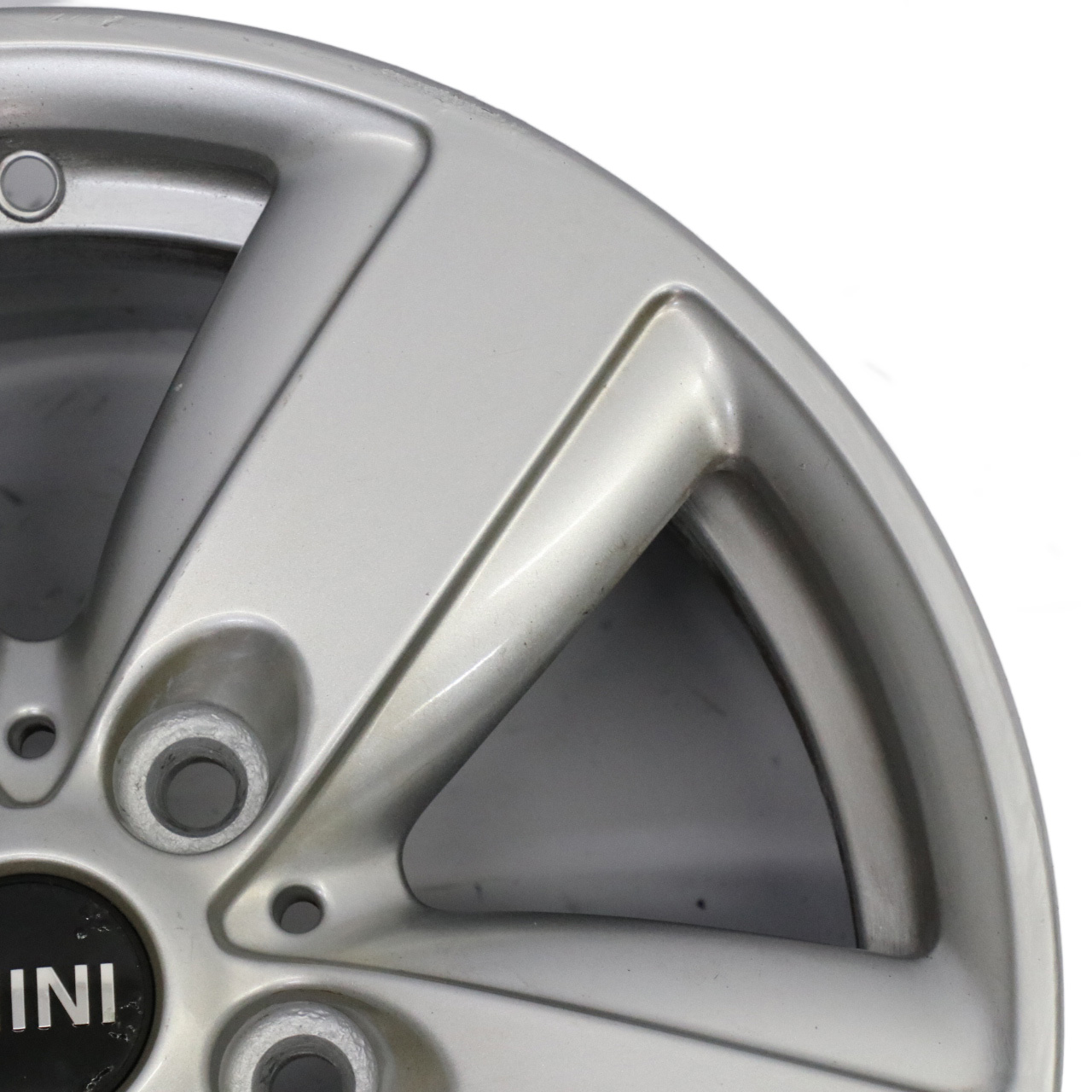 Mini R60 Silberne Leichtmetallfelge 16" 6,5J ET:46 5 Star Air Spoke 140 9811729