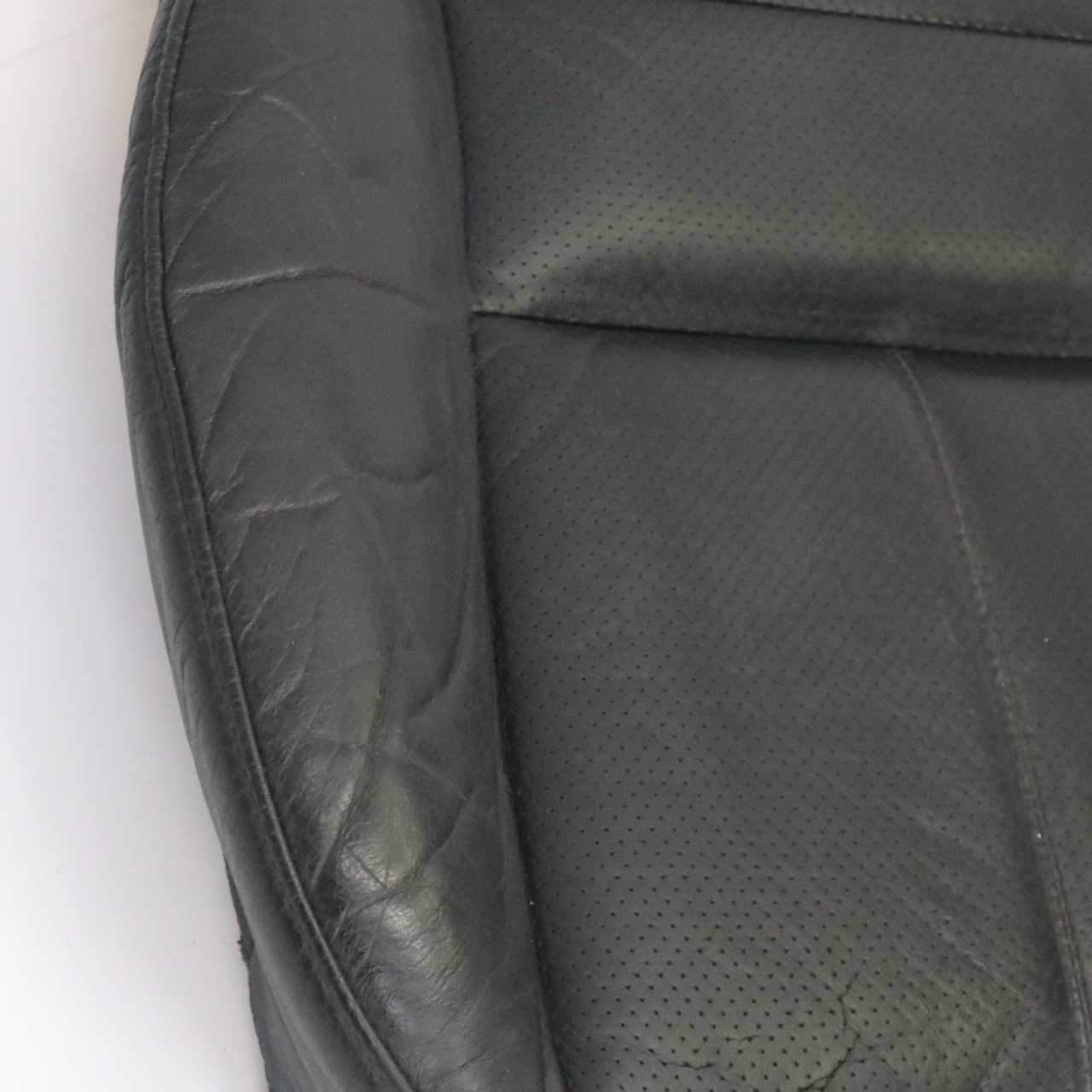 Seat Cover Mercedes ML W163 Heated Front Left Right N/O/S Black Leather