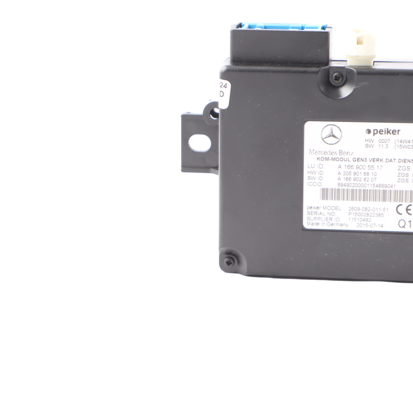 Mercedes W207 Telematik Kommunikations Steuergerät Modul A1669005517