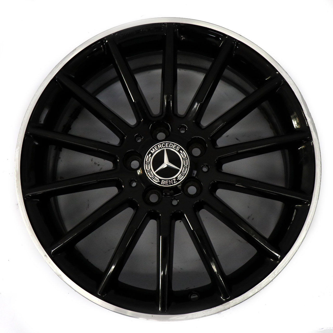 Mercedes W176 W246 AMG Schwarz Felge 18" ET:52 7.5J A1764010200