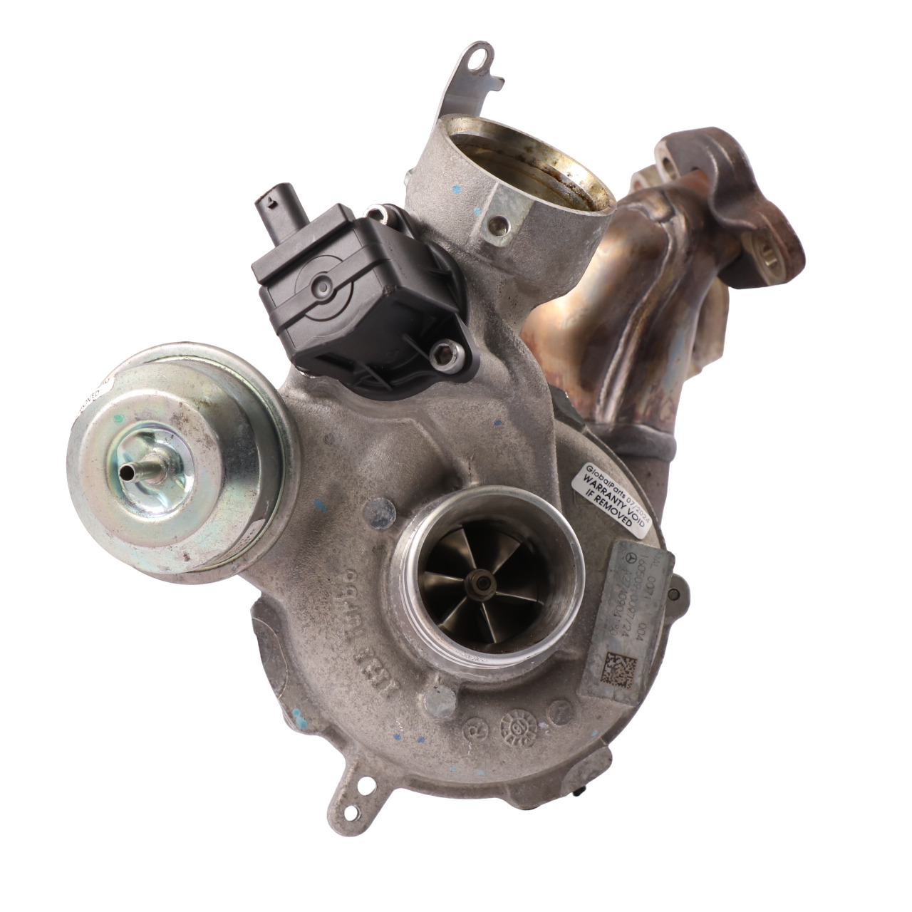 Mercedes W213 M274 Turbo Turbolader Abgaskrümmer A2740904180