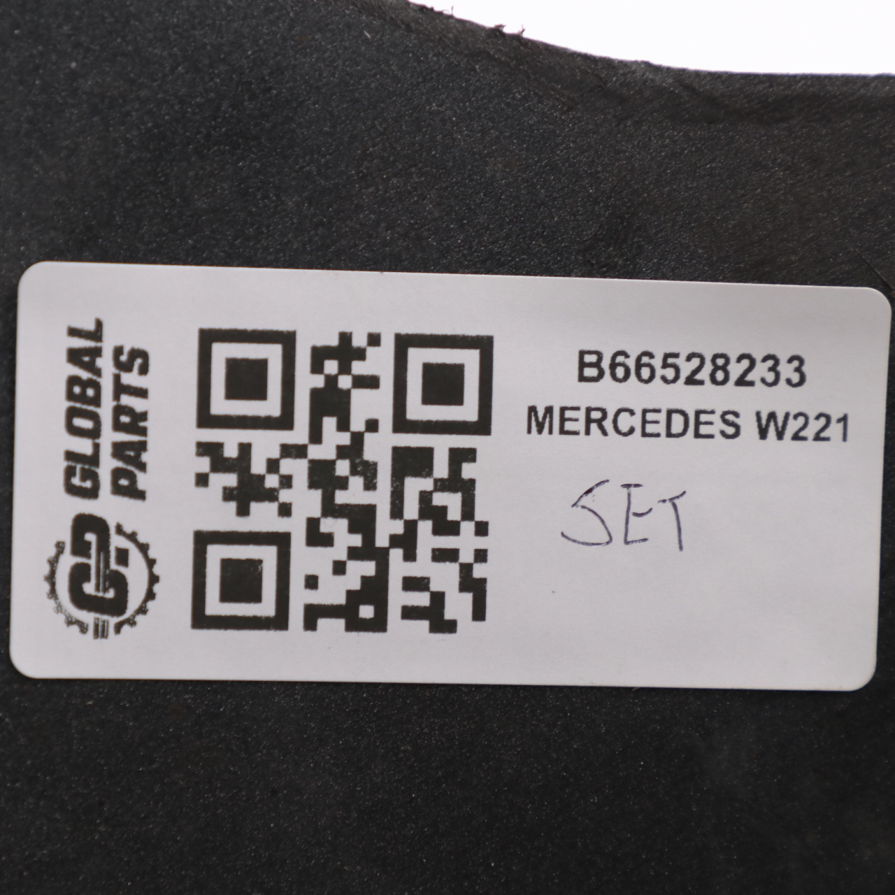 Mercedes W221 Schmutzfänger Klappe Spritz Hinten Links Rechts Set B66528233