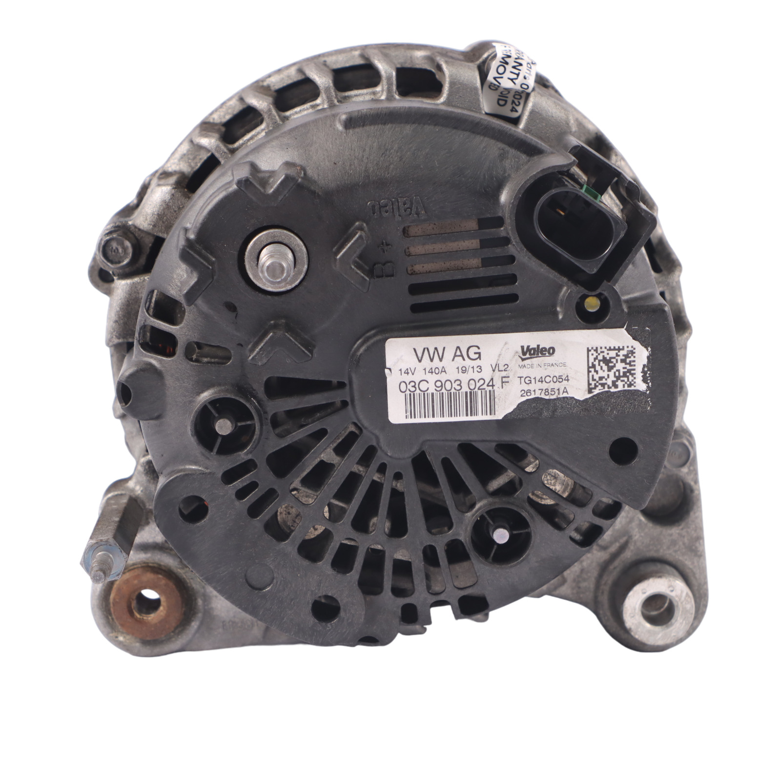 Audi A3 8P VW Passat B7 Motor Lichtmaschine 1.4 TSI 03C903024F