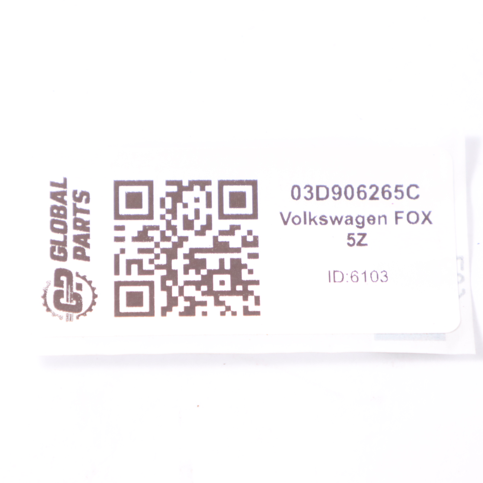 Volkswagen FOX 5Z Auspuff Lambda Lambdasonde 03D906265C