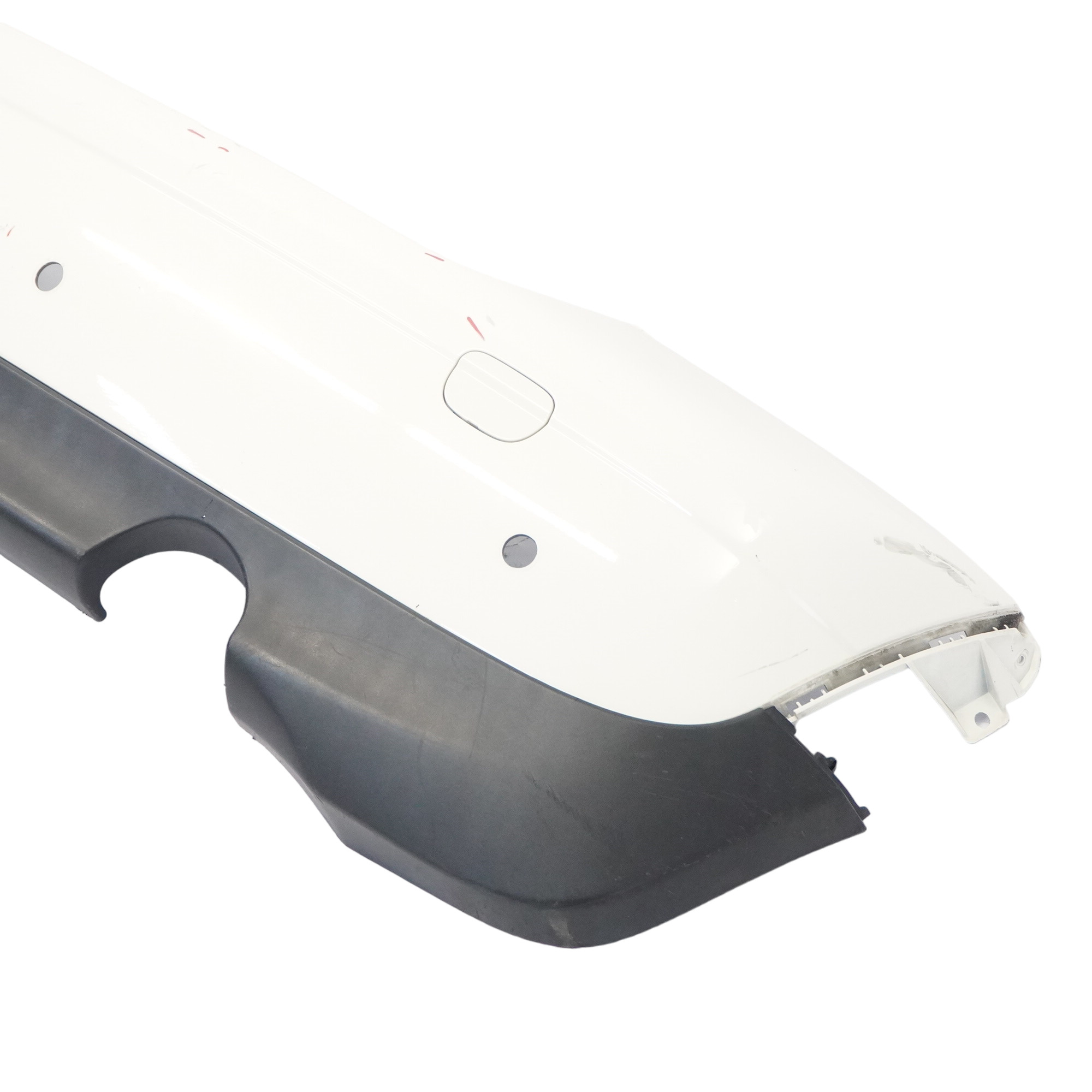 Mini R56 R57 Panel Rear Bumper PDC Pepper White - 850