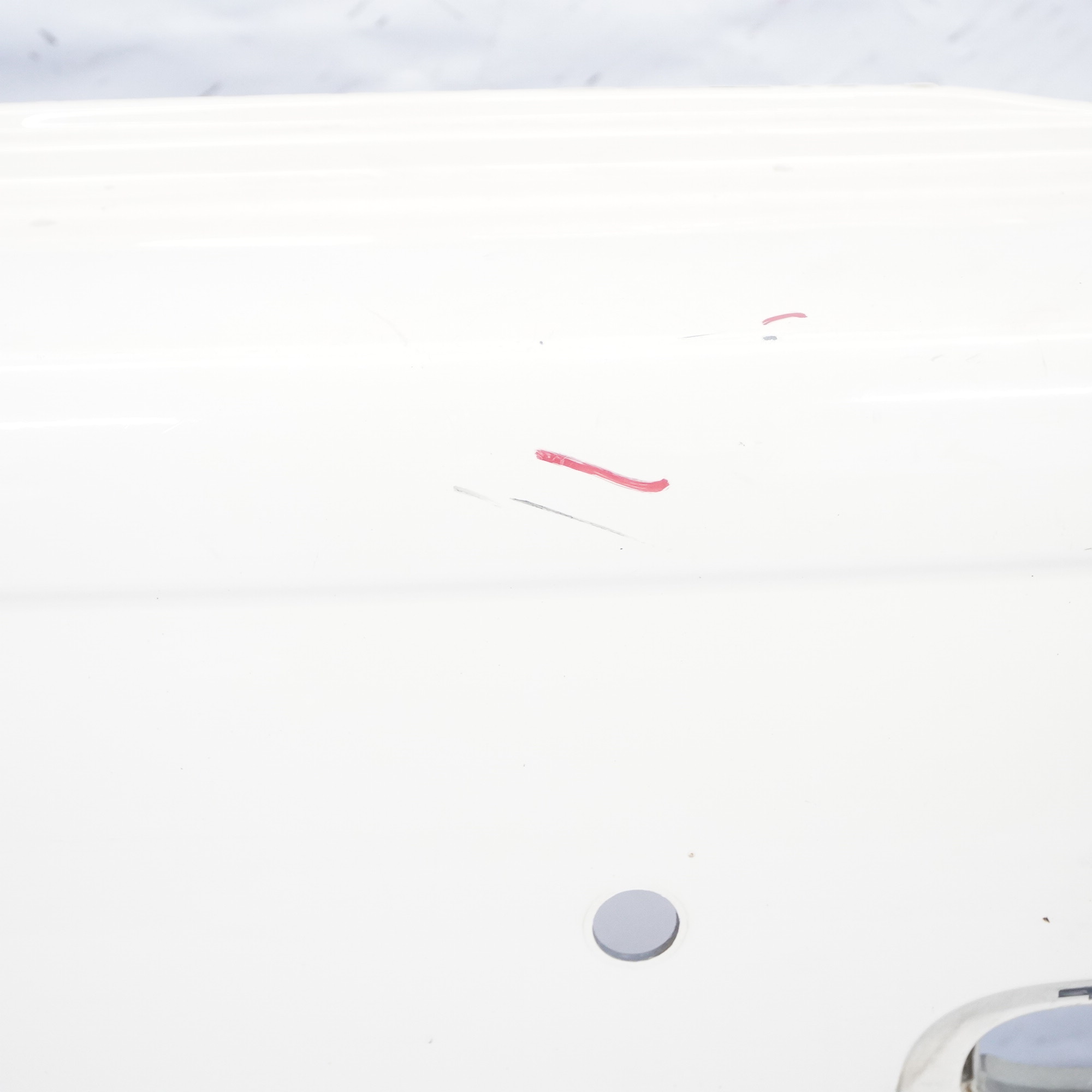 Mini R56 R57 Panel Rear Bumper PDC Pepper White - 850