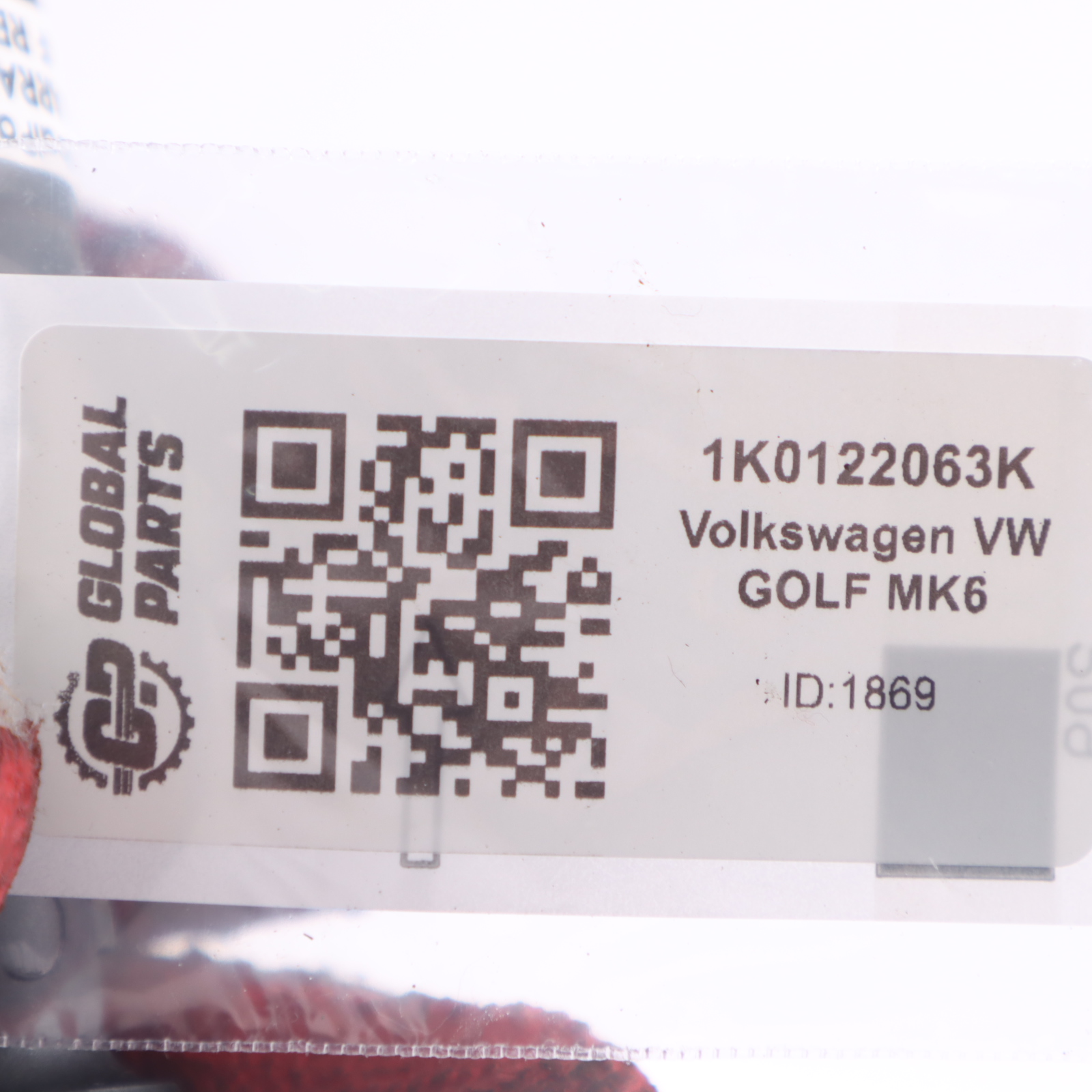 Seat Leon Volkswagen Golf 6 Audi A1 8X Wasser Kühlmittelrohr Schlauch 1K0122063K