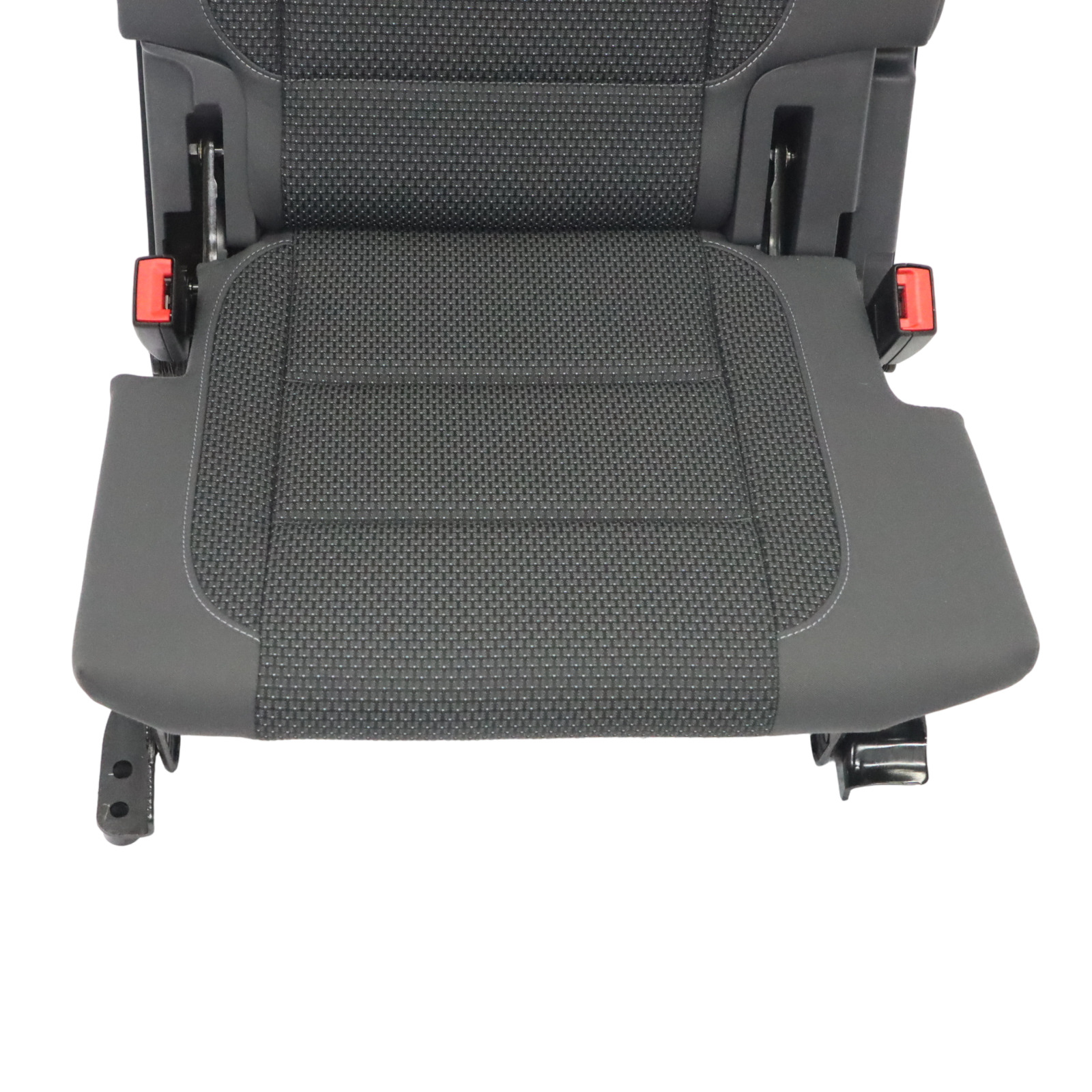  Volkswagen Touran 1T Third Row Seat Rear Left N/S Fabric Anthracite Blue Grey