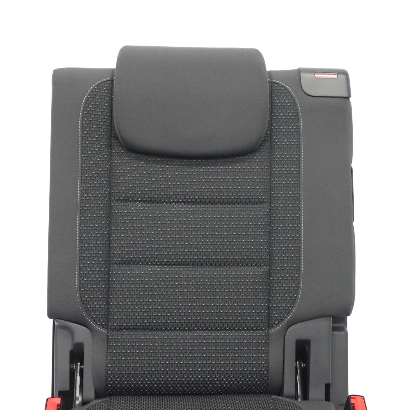  Volkswagen Touran 1T Third Row Seat Rear Left N/S Fabric Anthracite Blue Grey