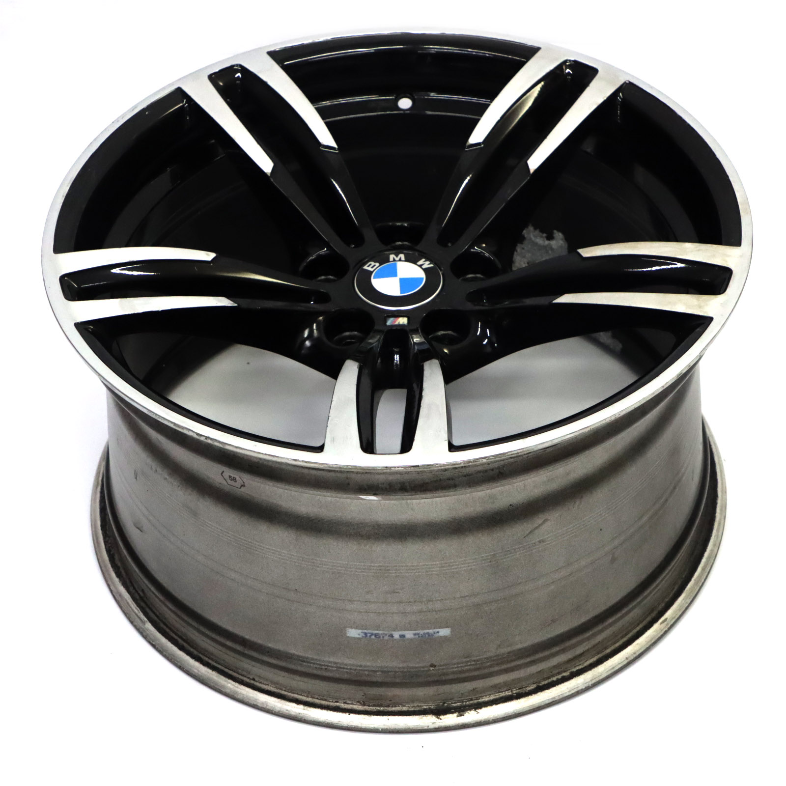 BMW F80 M3 F82 M4 Rear Wheel Alloy Rim M Double Spoke 437M 19" 10J 2284756