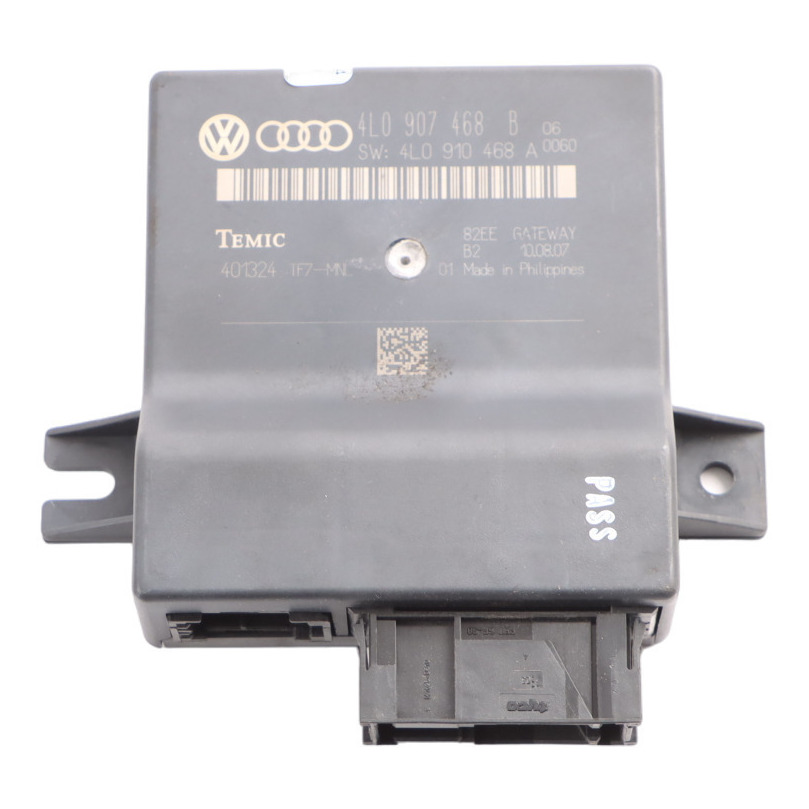 Audi Q7 4L Gateway Modul Zentralsteuergerät 4L0907468B