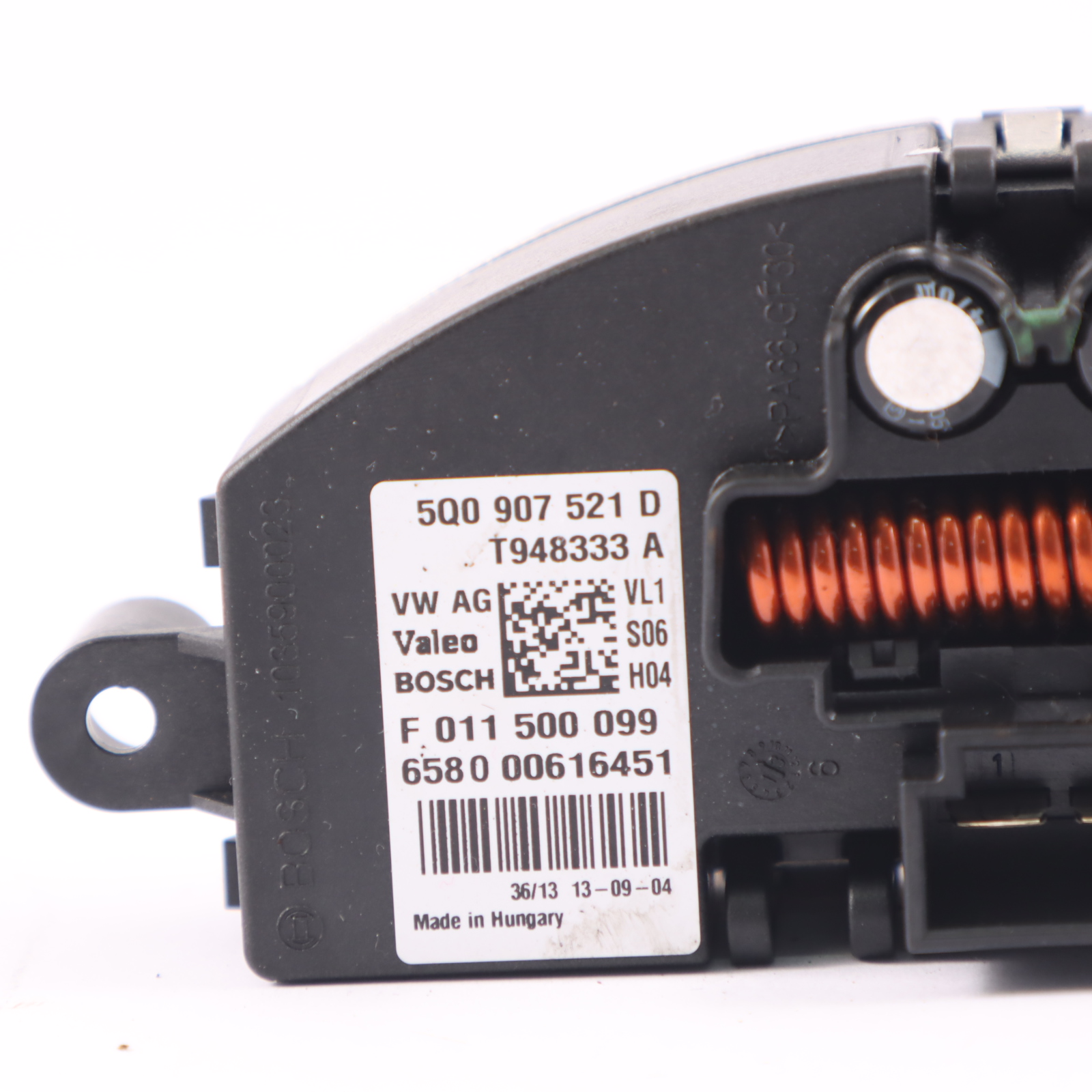 Audi A3 8V Heizung Gebläse Motor Wider Stand 5Q0907521D