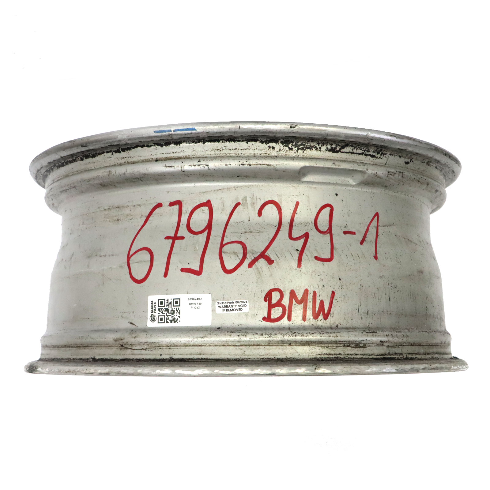 BMW F30 F31 F32 Silber Alu Felge Alufelge 18" Vielspeiche 416 8J ET:34 6796249