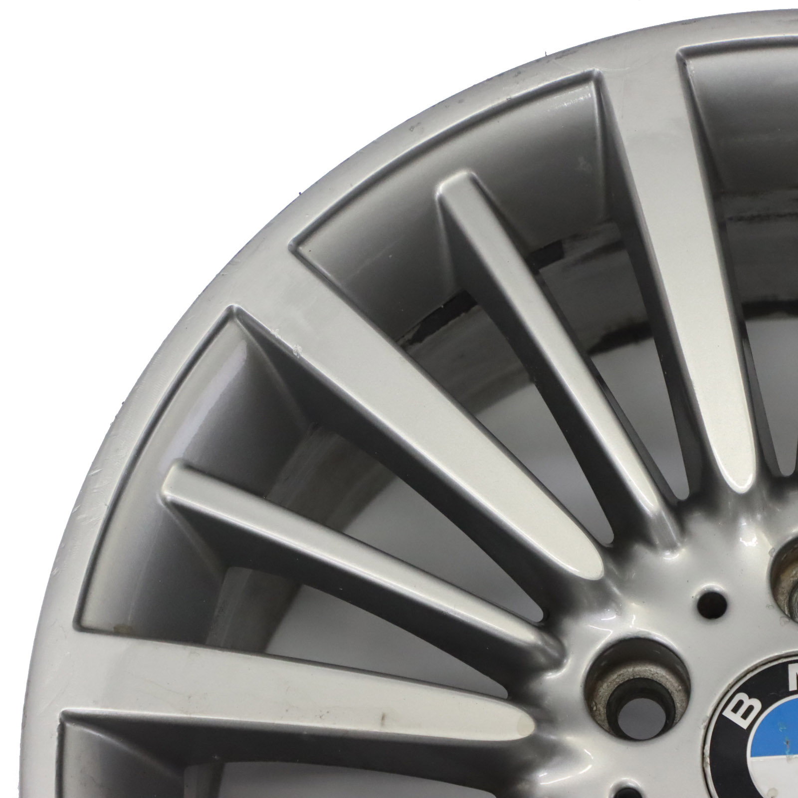 BMW F30 F31 F32 Silber Alu Felge Alufelge 18" Vielspeiche 416 8J ET:34 6796249