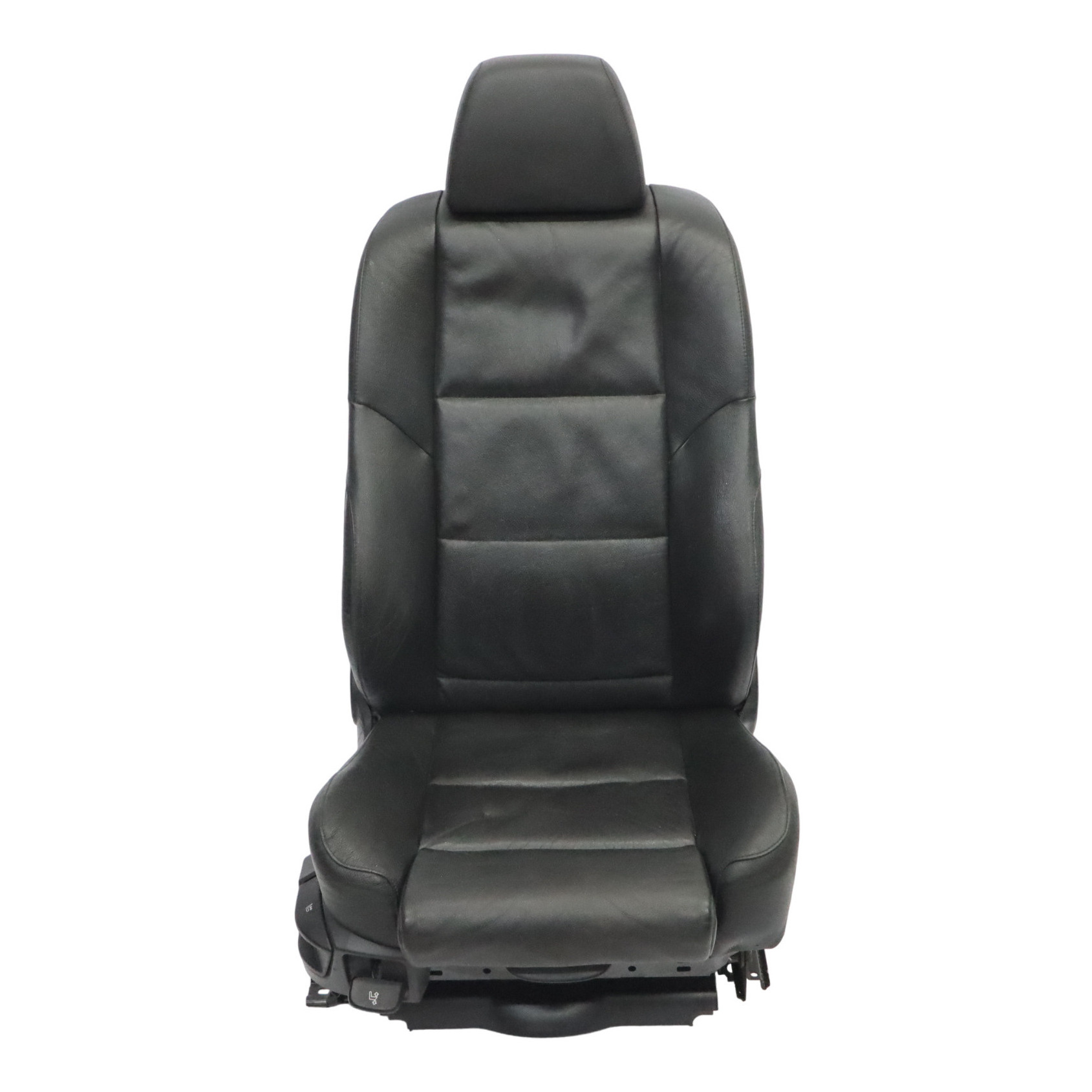 Vordersitz BMW E60 E61 Sport Interieur Beheizt Rechts Leder Dakota Schwarz