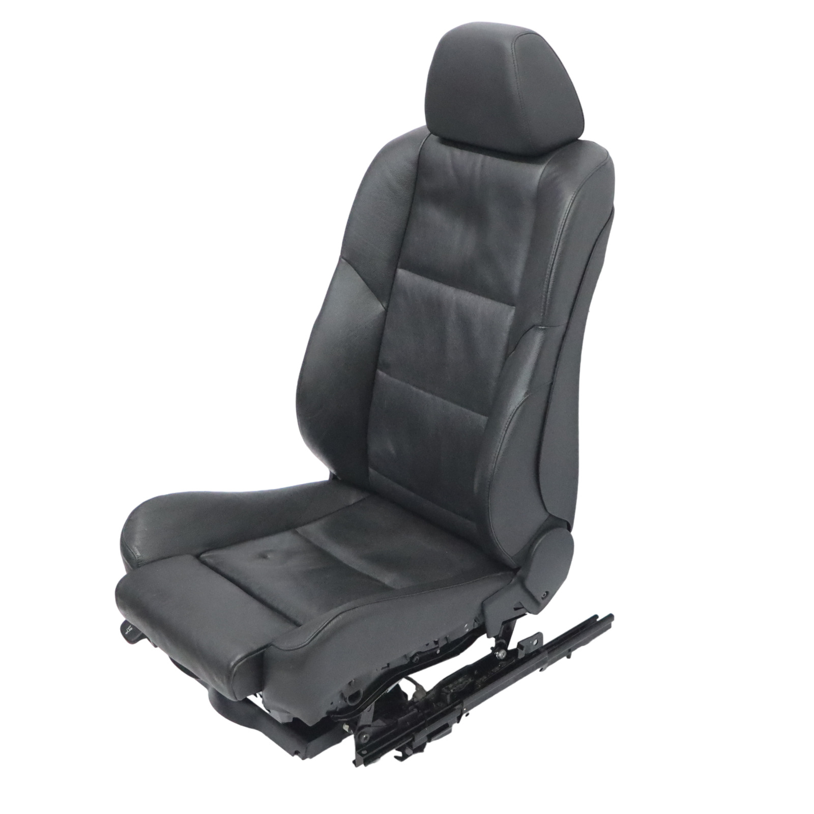 Vordersitz BMW E60 E61 Sport Interieur Beheizt Rechts Leder Dakota Schwarz