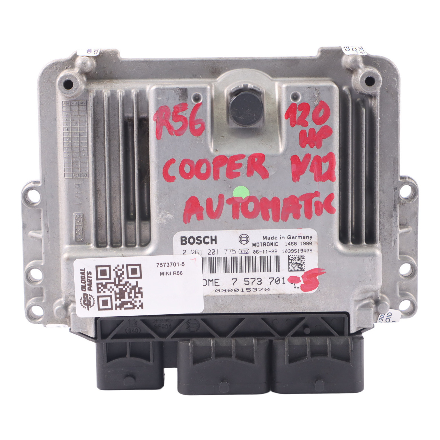 Mini Cooper One R55 R56 N12 120HP DME 7573701 Motor Steuergerät ECU Automatik