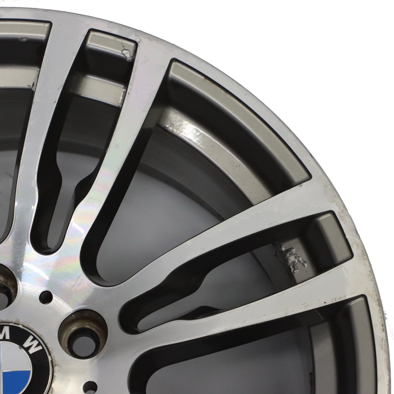 BMW F30 F31 F32 Hinten Alu Felge 19" M Sternspeiche 403 ET:47 8,5J Ferricgrey