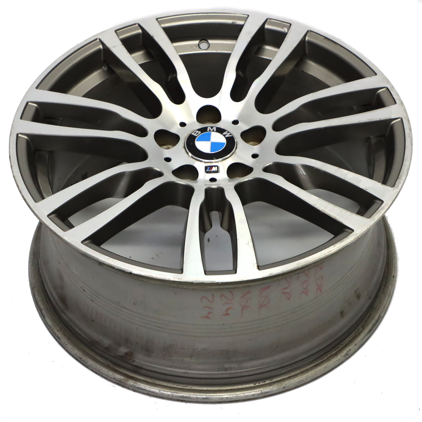 BMW F30 F31 F32 Hinten Alu Felge 19" M Sternspeiche 403 ET:47 8,5J Ferricgrey