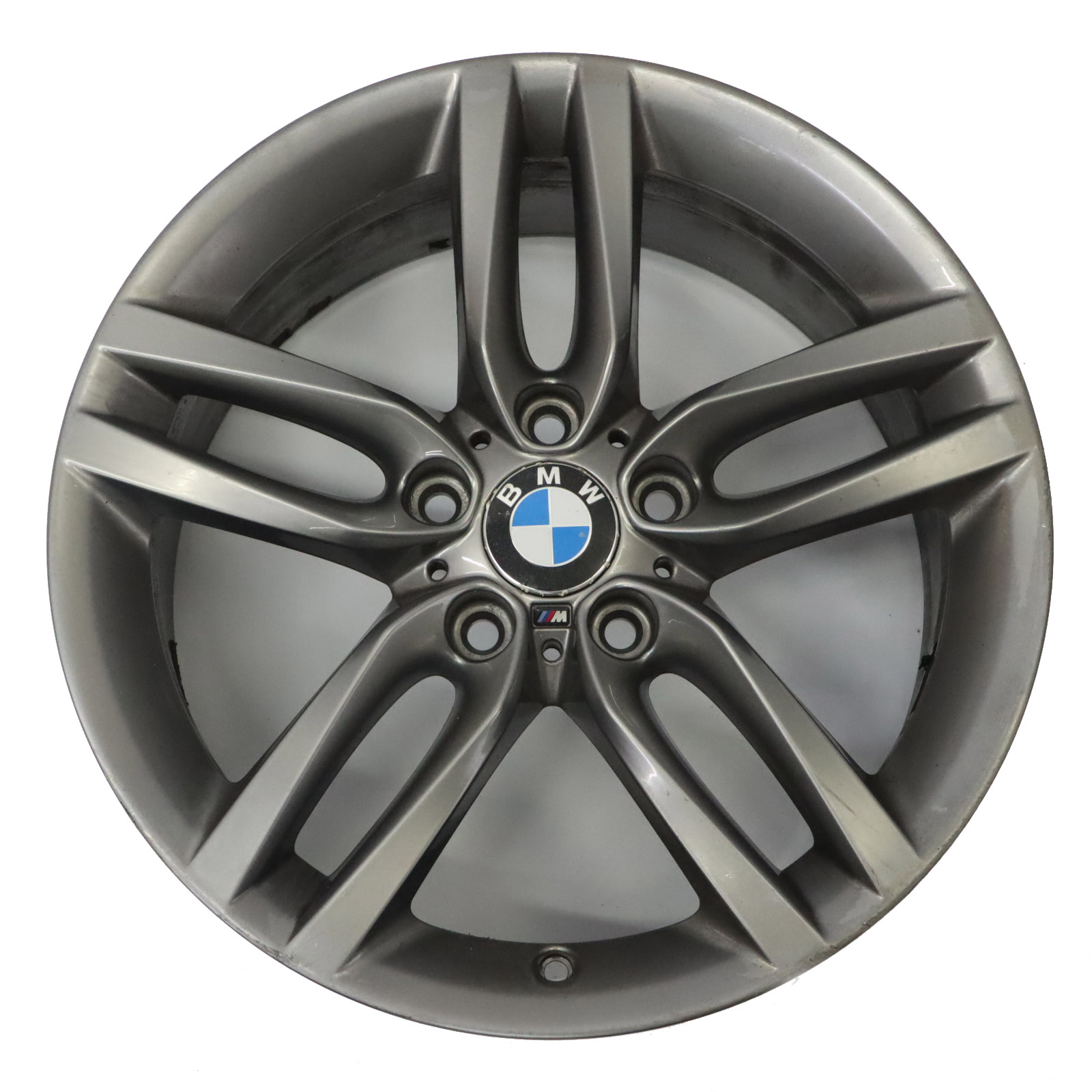 BMW F20 F21 F22 Alufelge Ferricgrey M Doppelspeiche 461 18" 7,5J ET:45 6856898