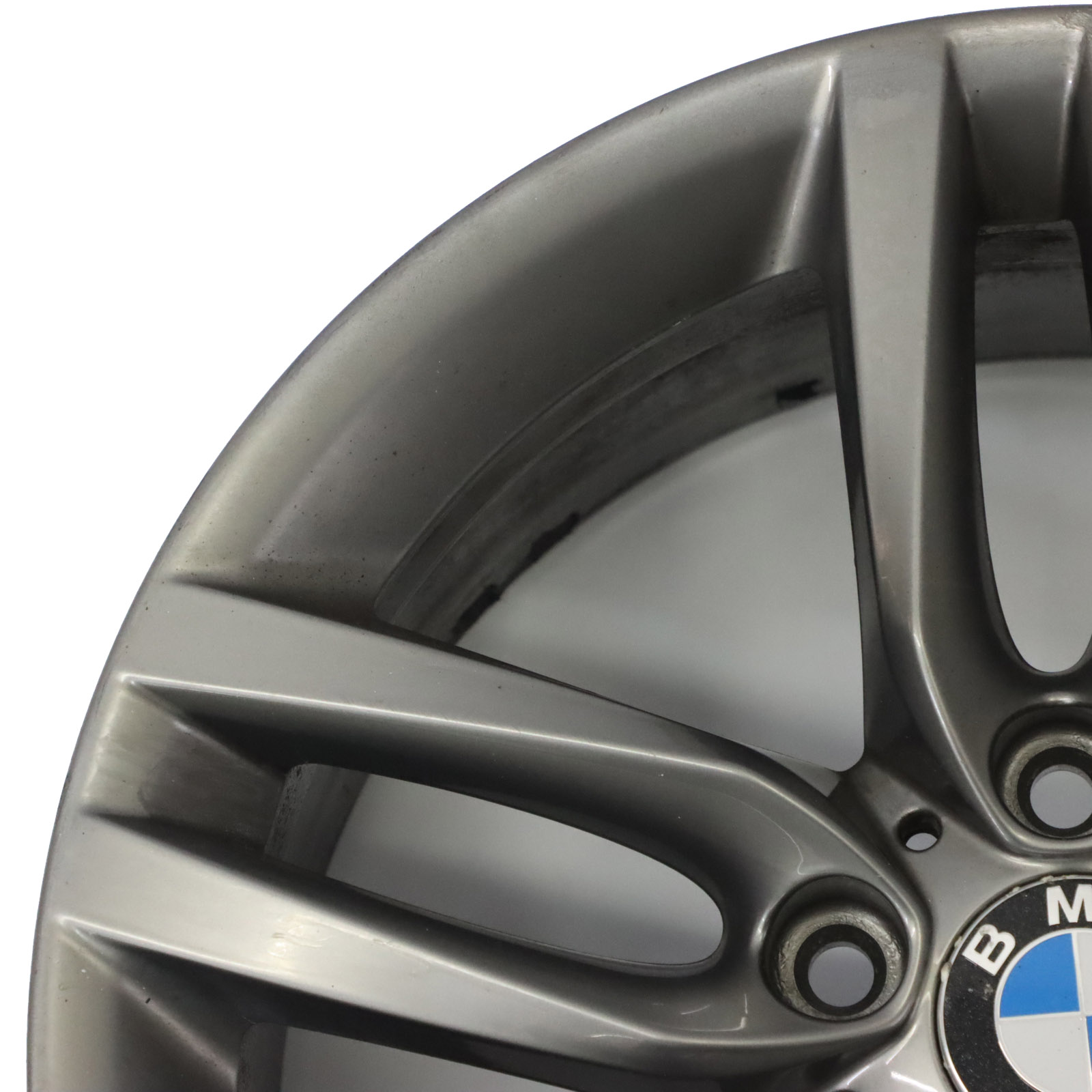 BMW F20 F21 F22 Alufelge Ferricgrey M Doppelspeiche 461 18" 7,5J ET:45 6856898