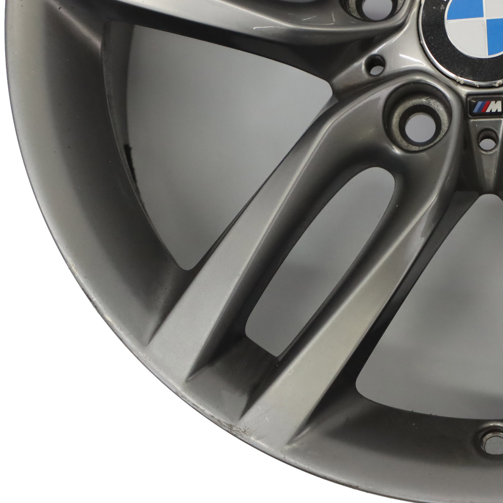 BMW F20 F21 F22 Alufelge Ferricgrey M Doppelspeiche 461 18" 7,5J ET:45 6856898