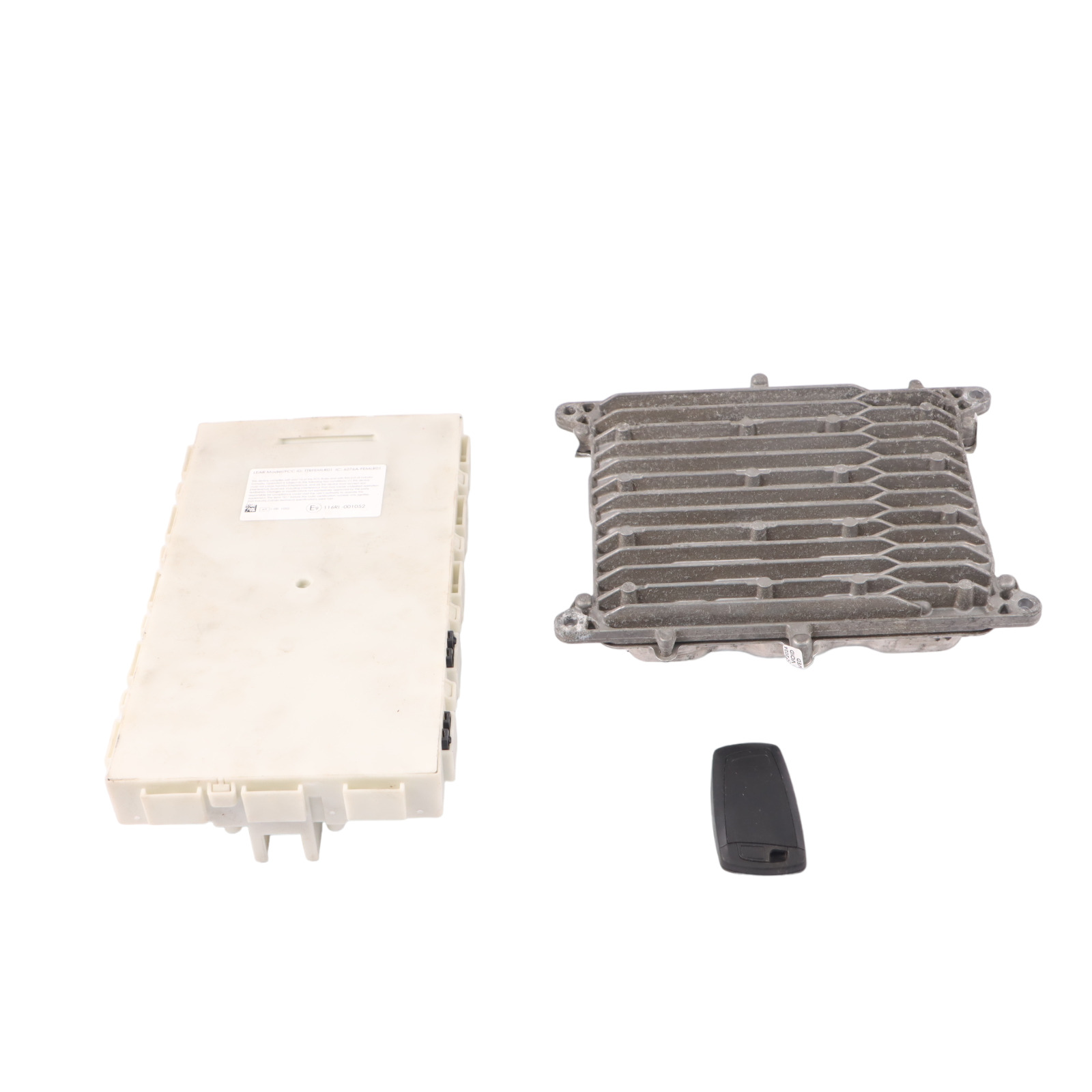 BMW F20 F21 114i N13 Motor ECU DME Kit FEM + Schlüssel 8614302 Schalt Getriebe