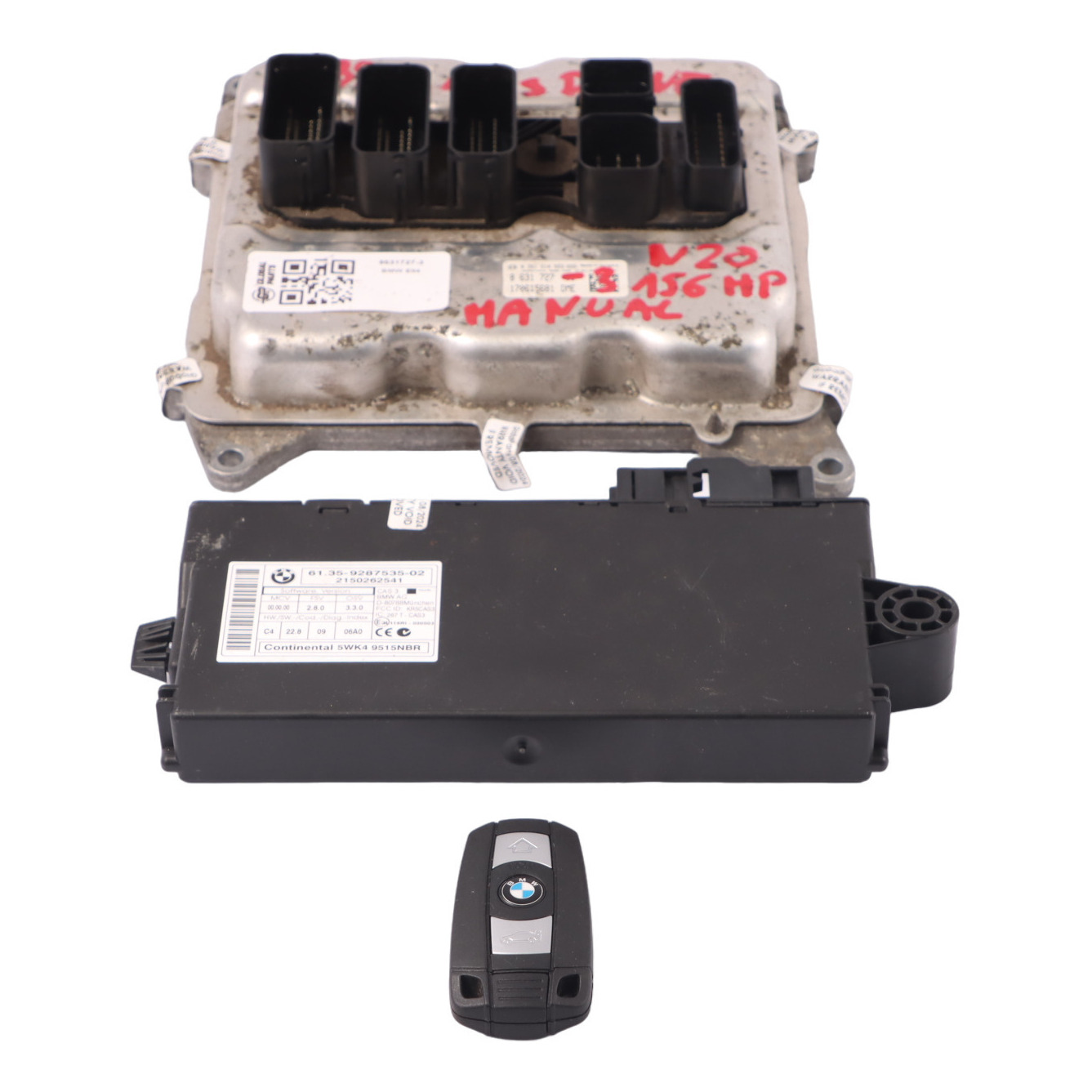 BMW Z4 E89 Roadster 18i N20 156HP ECU Kit DME CAS3 Schlüssel 8631727 Manual