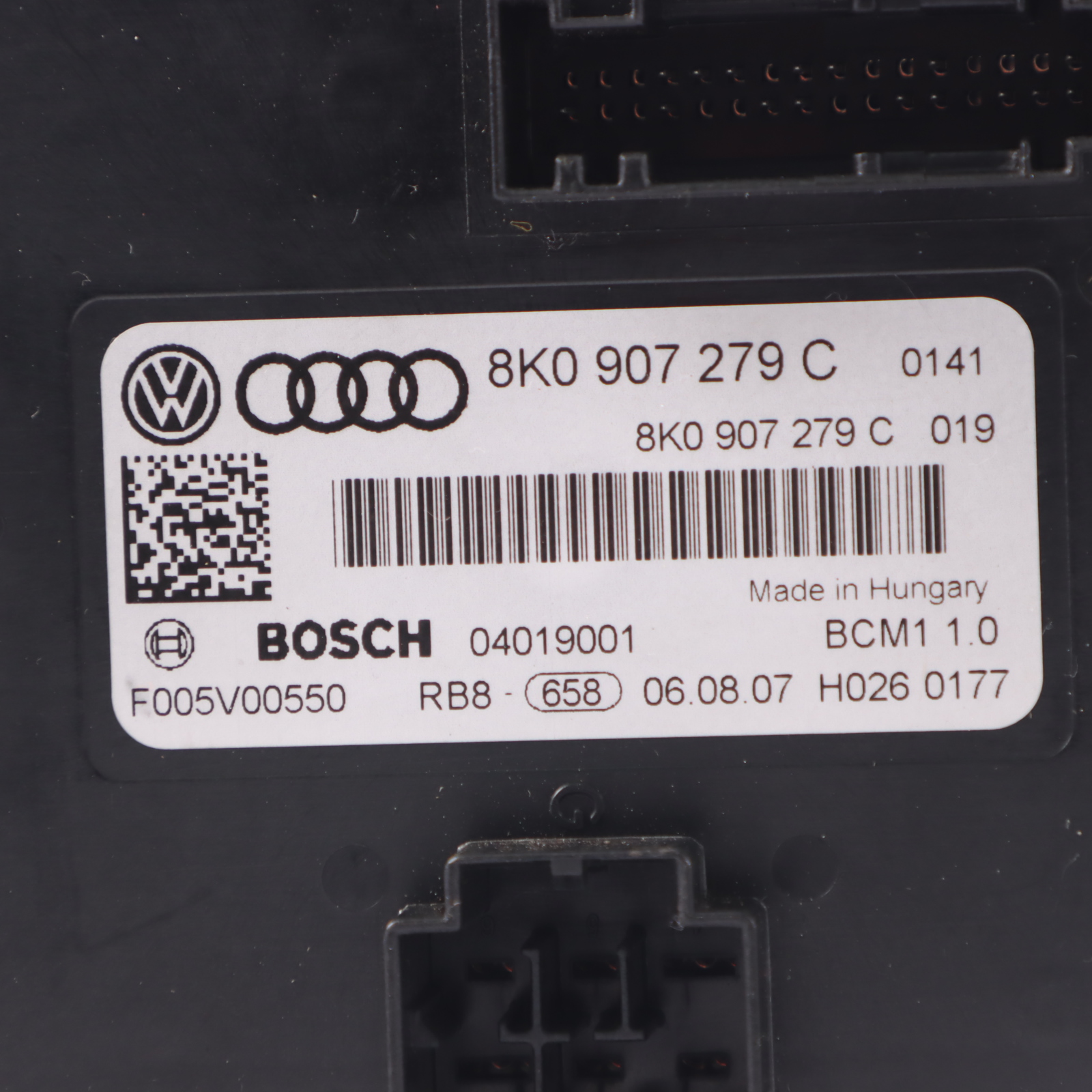 Audi A5 8T Gateway Convenience Körper Modul Steuergerät ECU 8K0907279C