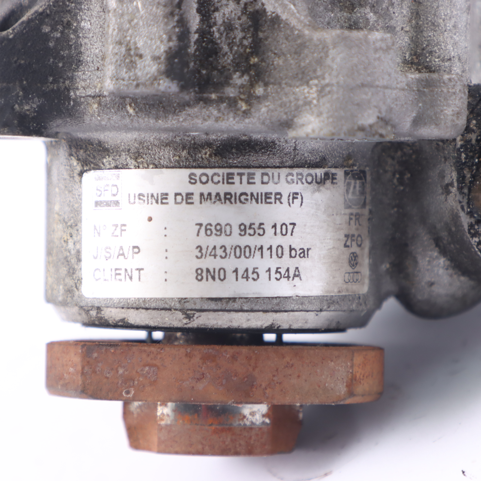 Audi TT 8N Servo Lenkungs Pumpe Riemen Scheibe Rad 8N0145154A