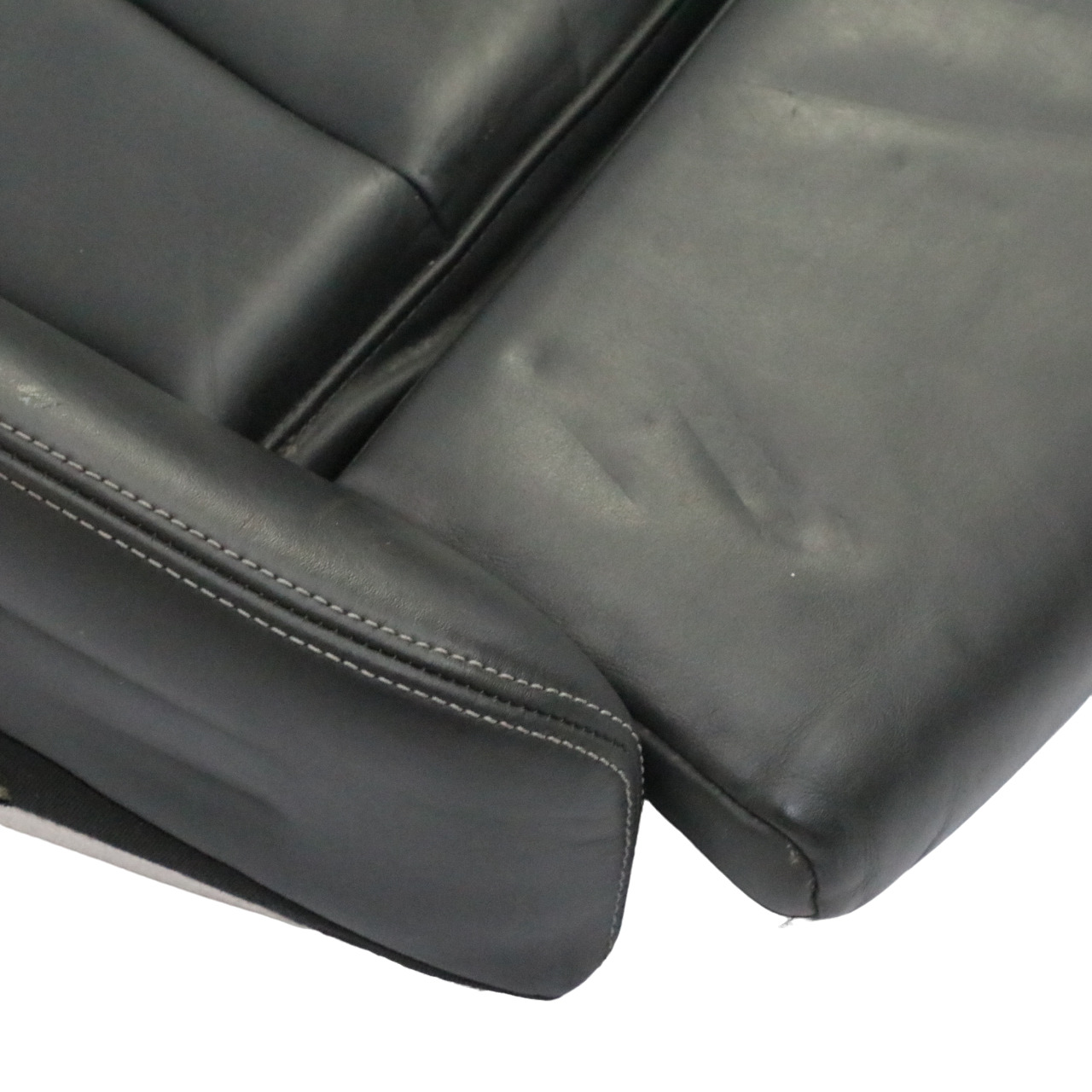 Audi A3 8V Front Seat Cushion Cover Left N/S Leather Black 8V3881805AP