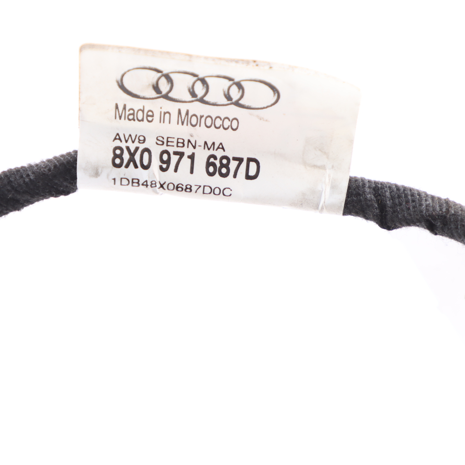 Audi A1 8X Hintere Tür Kabel Baum Links 8X0971687C