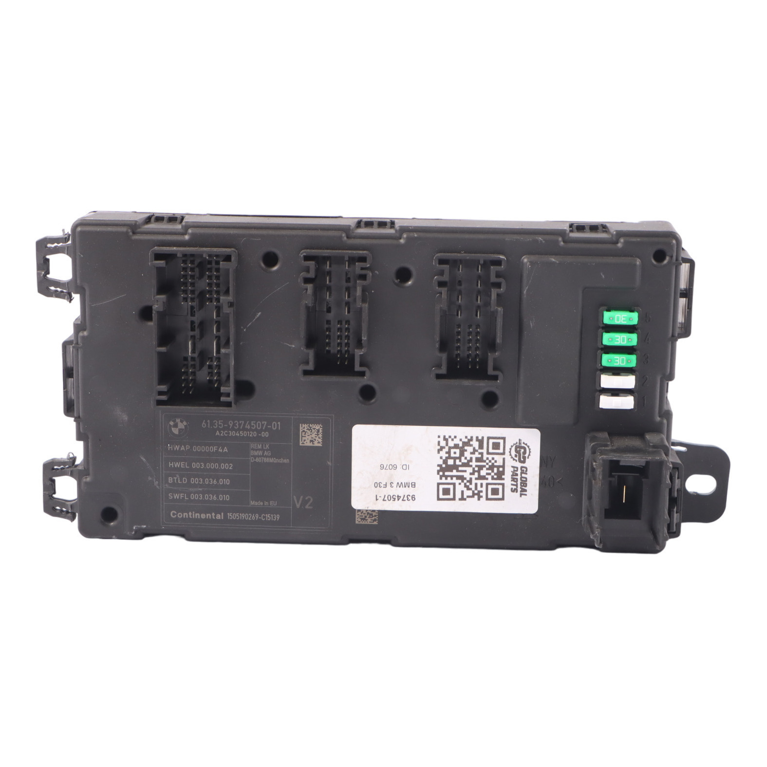 BMW F23 REM Hinteres Elektronikmodul Sicherung Skasten Steuergerät V2 9374507