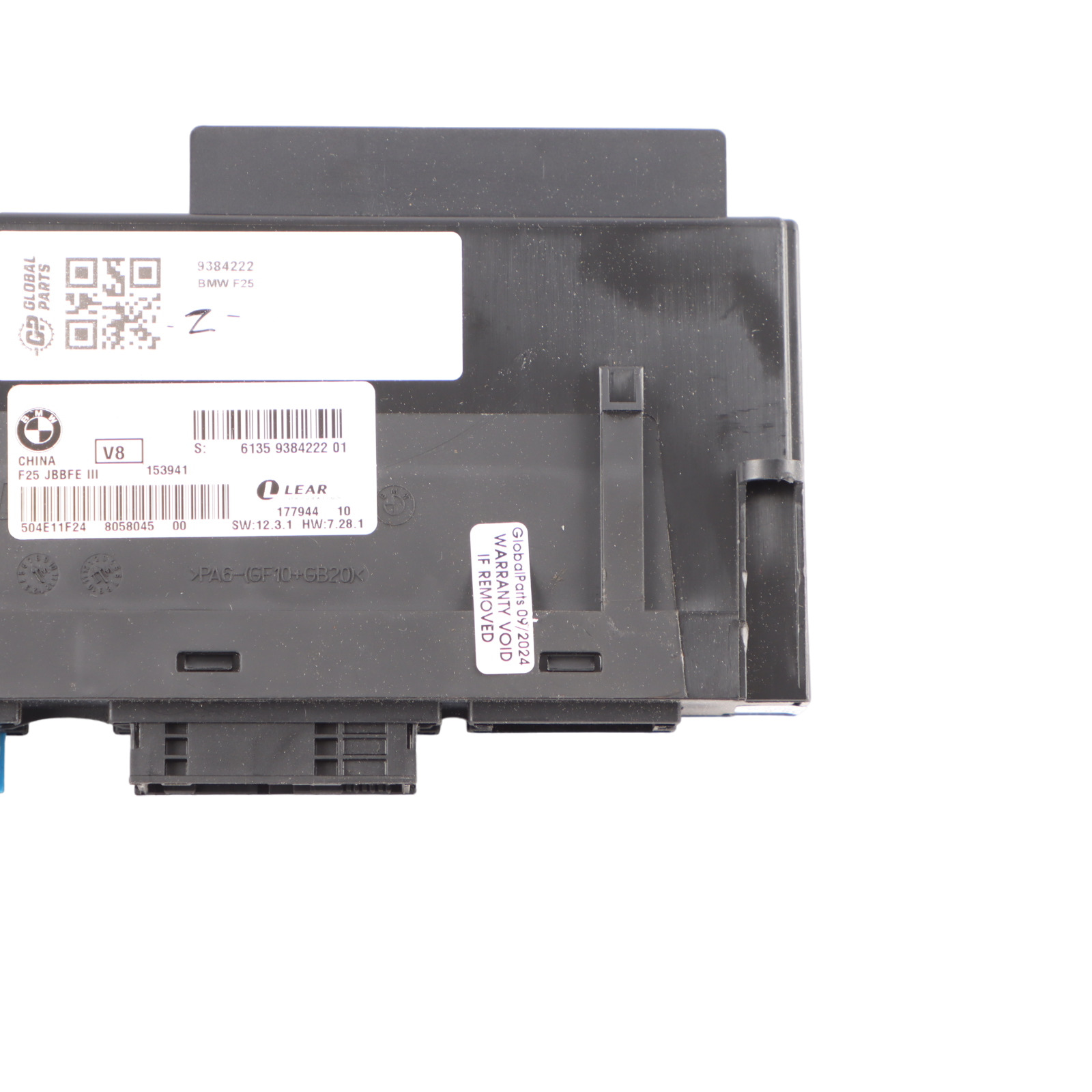 BMW X3 F25 X4 F26 Karosserie-Steuermodul Einheit Junction Box JBBFE 3 9384222