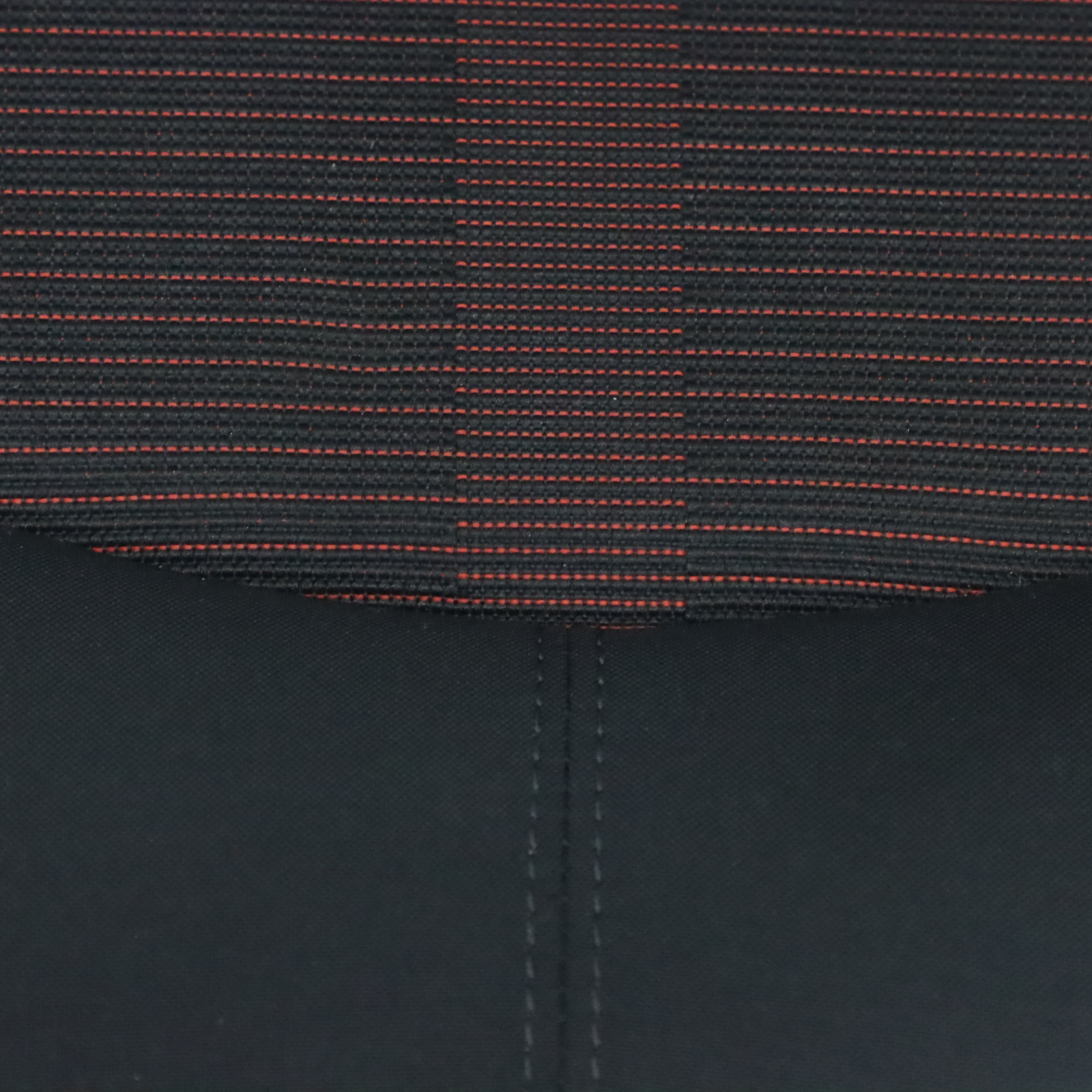 Mini R60 Countryman Seat Rear Right O/S Cloth Leather Parallel Lines Red