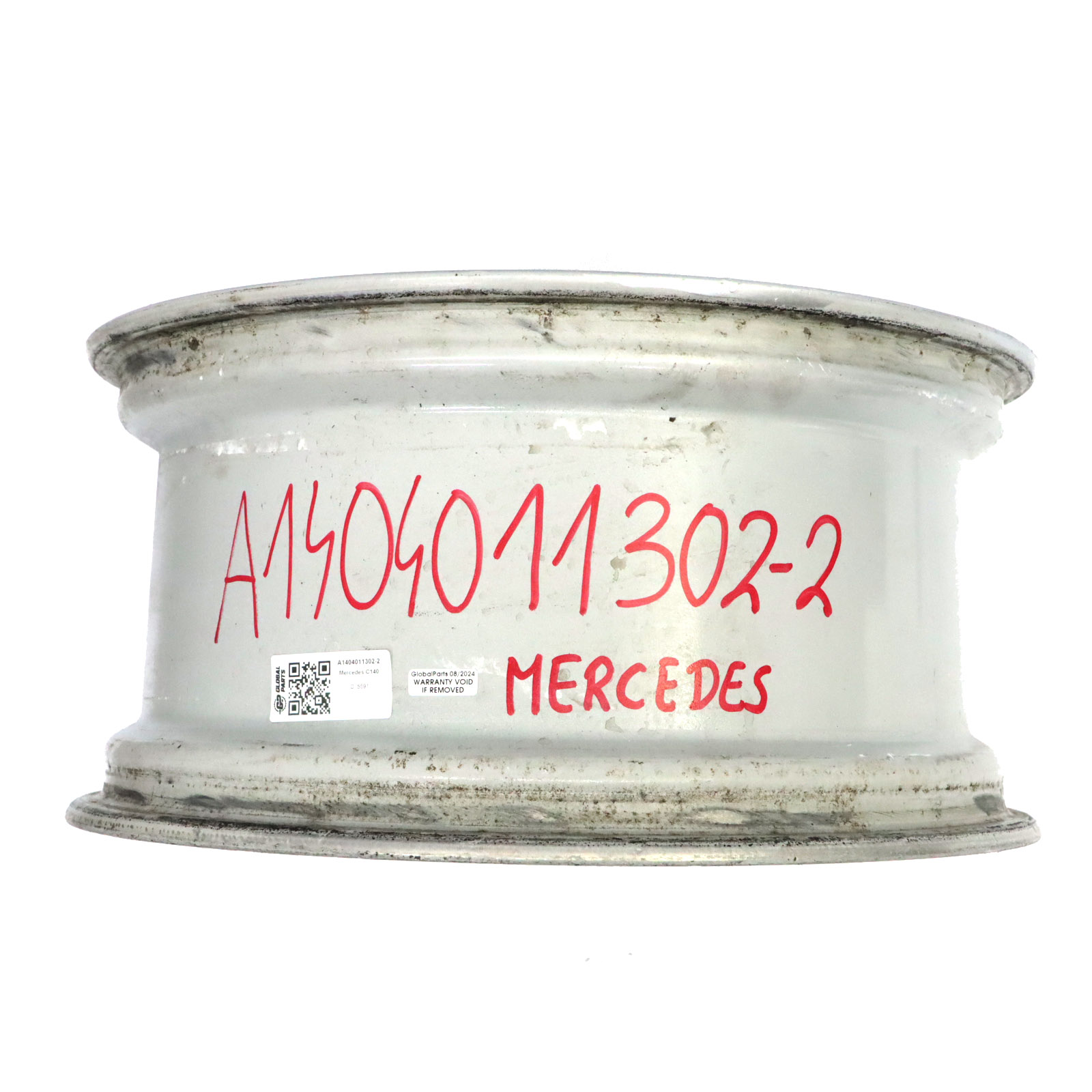 Mercedes CL C140 Silberne Leicht Metall Felge 5 Loch 18" 8,5J ET:47 A1404011302