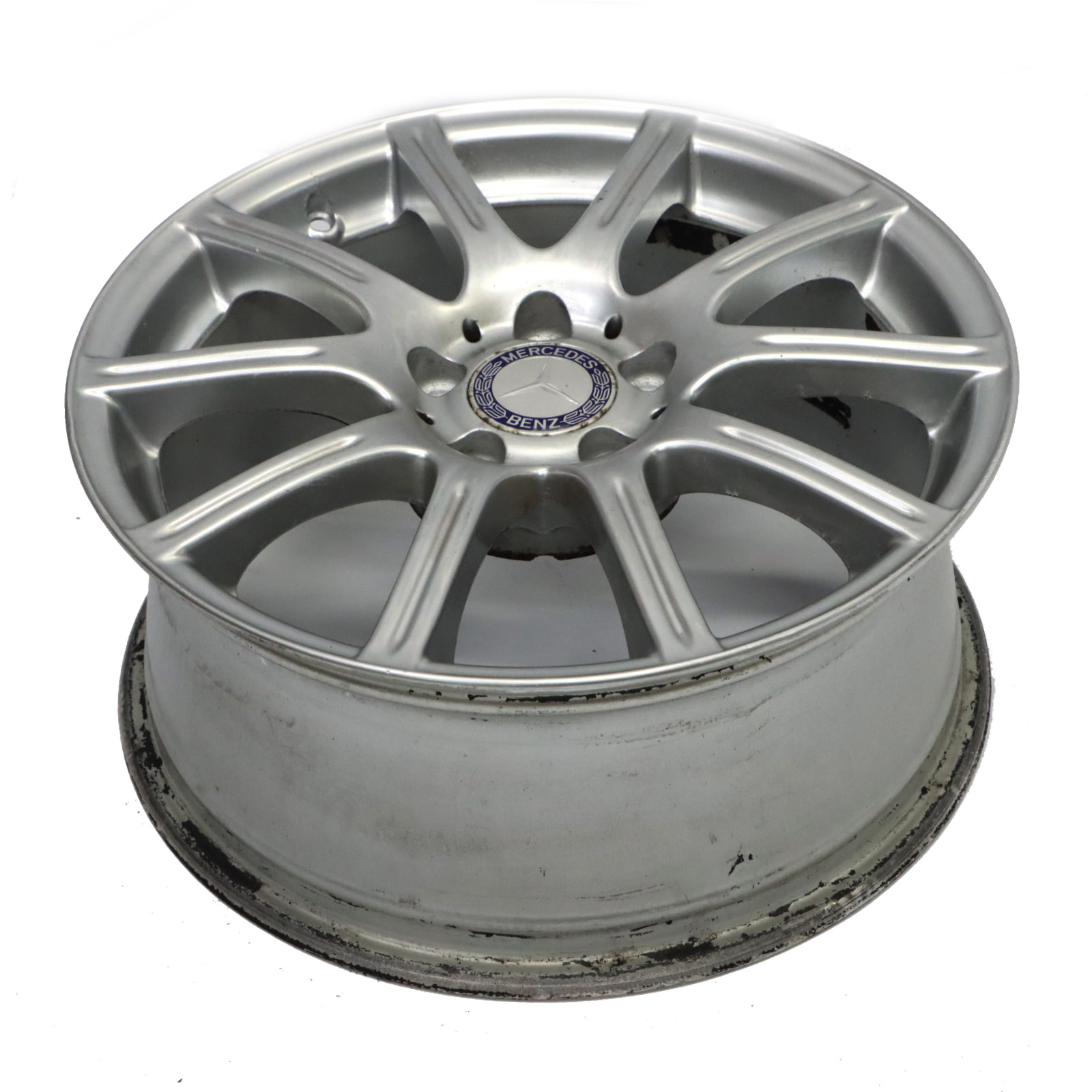 Mercedes R171 Grau Leicht Metall Felge 17" 7,5J ET:36 10 Speichen A1714012202