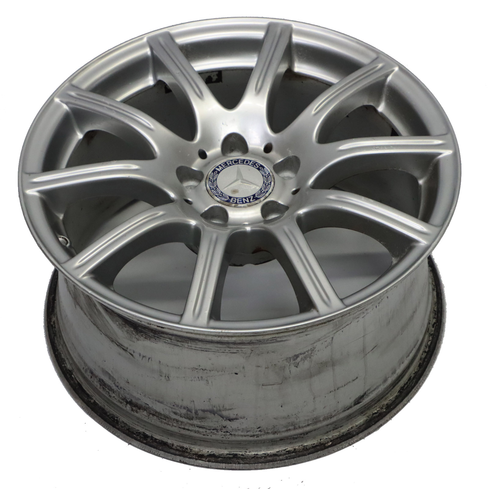 Mercedes R171 Hinten Grau Legierung Rad Felge 17" 8,5J ET:30 A1714012302