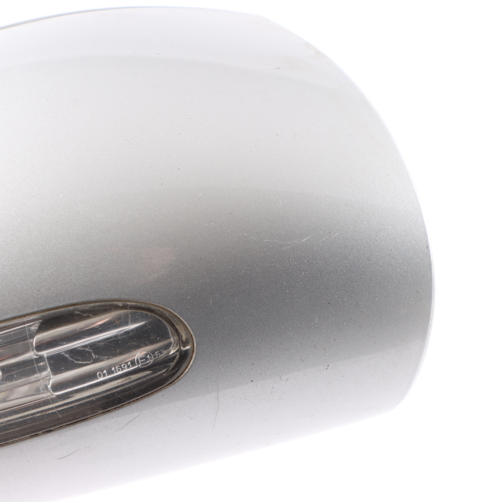 Mercedes W203 Right O/S Cover Cap Wing Mirror Brilliant Silver 744 A2038100264