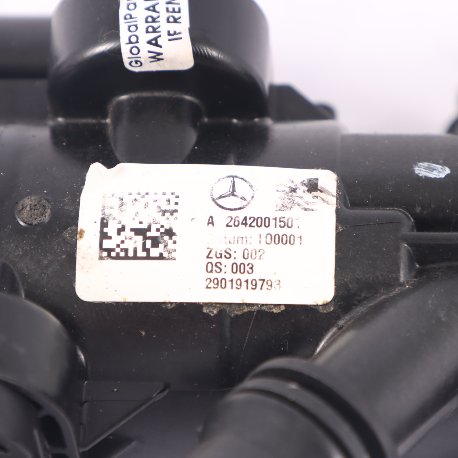 Mercedes W205 Thermostatgehäuse M264 Benzin Kühlaggregat Pumpe A2642001501