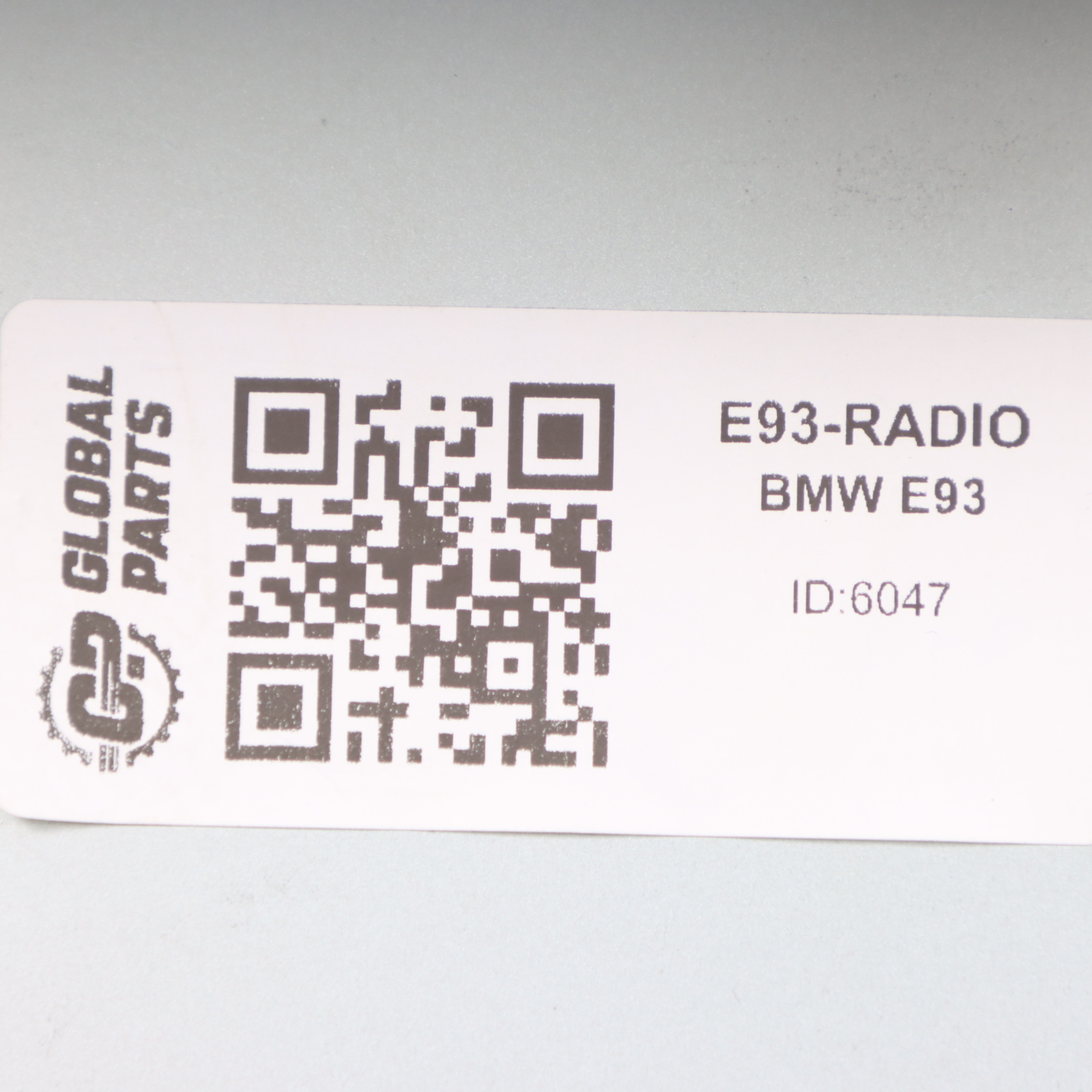 BMW E93 Hauptgerät Radio Player Navigation Steuermodul 5A2BF31