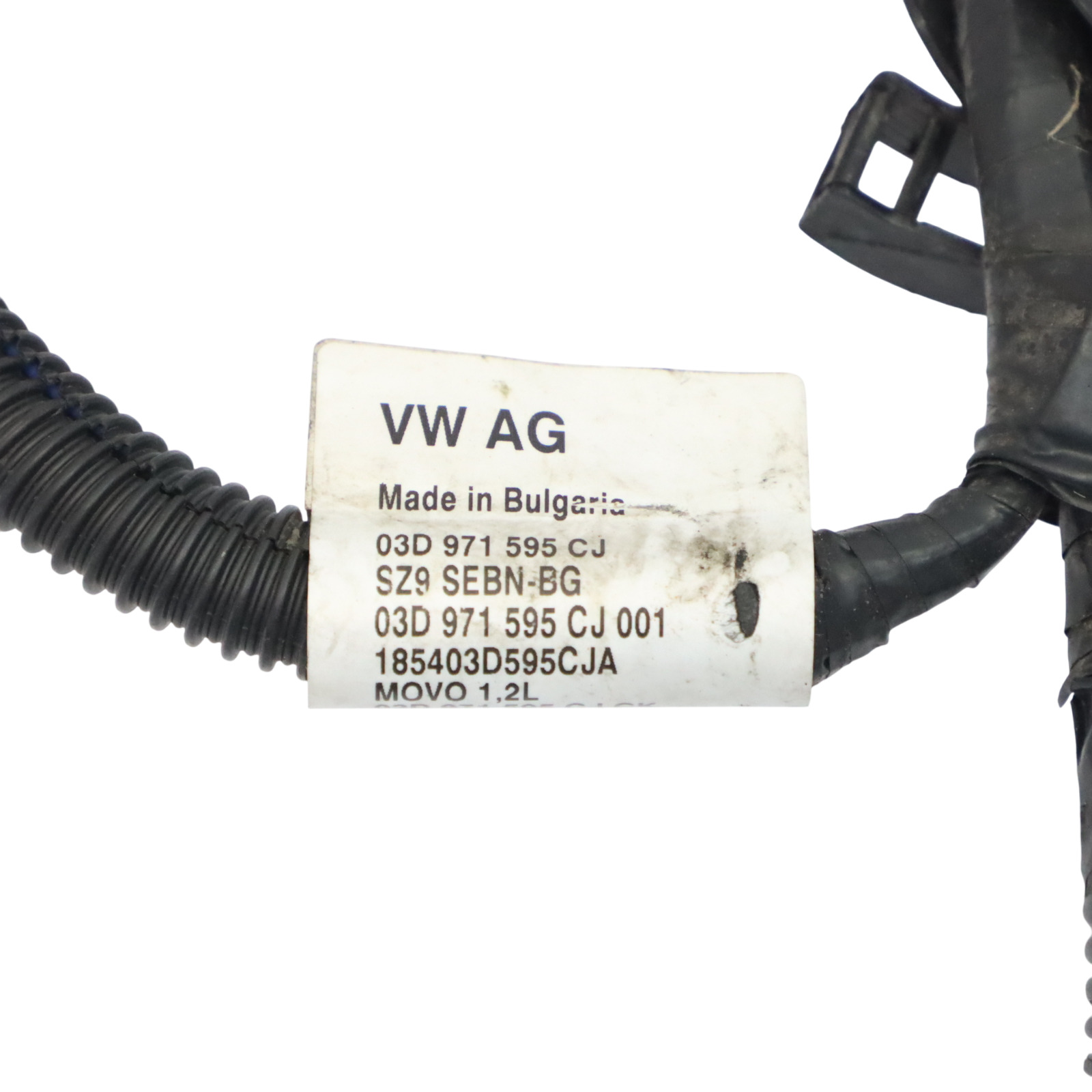 VW Volkswagen Fox 5Z 1.2 CHFB Motor Kabelbaum 03D971595CJ