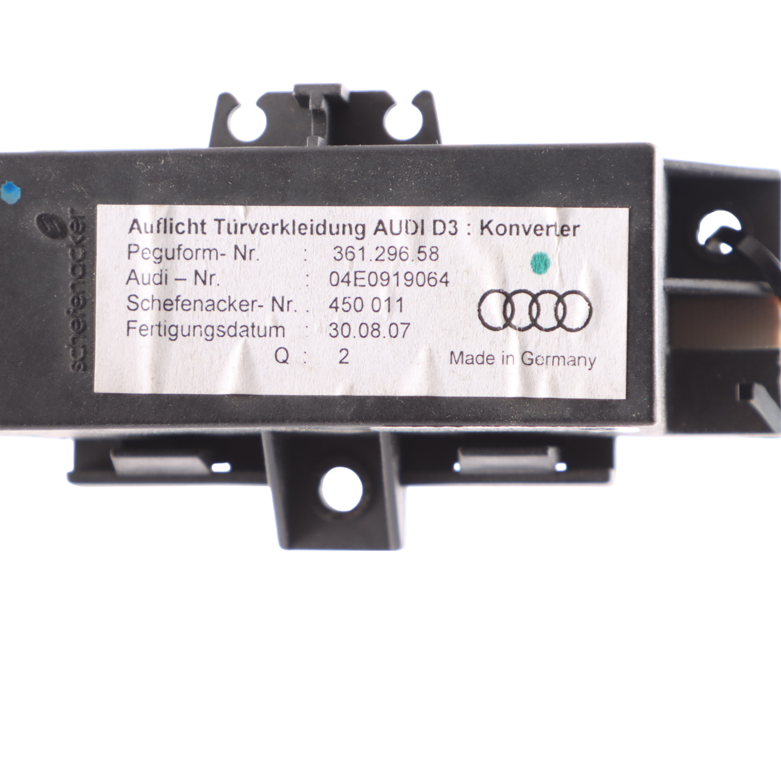 Audi A8 D3 Tür Beleuchtungs Modul Steuergerät Vorne Hinten 04E0919064