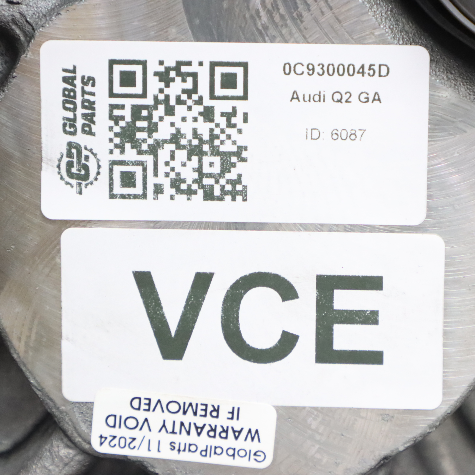 Audi Q2 GA 1.5 Benzin Schaltgetriebe 6 Gang VCE 0C9300045D GARANTIE